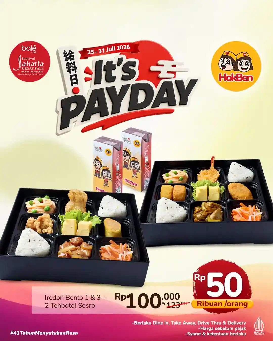 Promo HokBen Payday Paket Menu Harga Hanya 50 Ribuan 3 Promo HokBen Payday Paket Menu Harga Hanya 50 Ribuan.