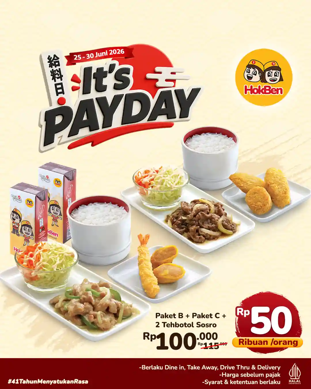 Promo HokBen Payday Paket Menu Harga Hanya 50 Ribuan 3 Promo HokBen Payday Paket Menu Harga Hanya 50 Ribuan
