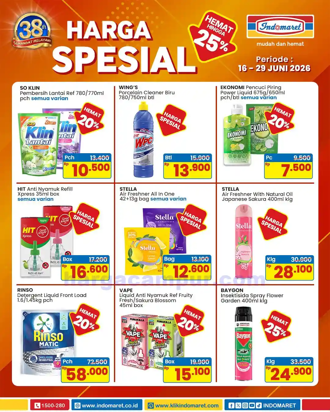 Promo Indomaret Harga Spesial Hemat Hingga 35% Produk Pilihan 7 Promo Indomaret Harga Spesial Hemat 18 29 Juni 2026 3