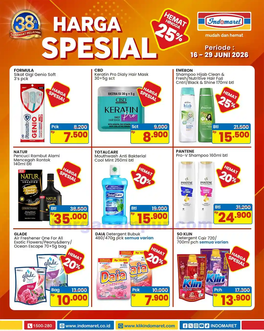 Promo Indomaret Harga Spesial Hemat Hingga 35% Produk Pilihan 6 Promo Indomaret Harga Spesial Hemat 18 29 Juni 2026 4