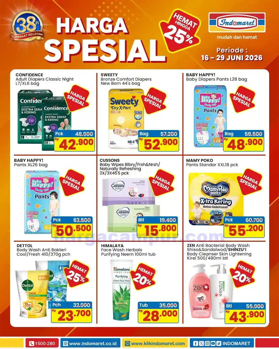 Promo Indomaret Harga Spesial Hemat Hingga 35% Produk Pilihan 4 Promo Indomaret Harga Spesial Hemat 18 29 Juni 2026 6