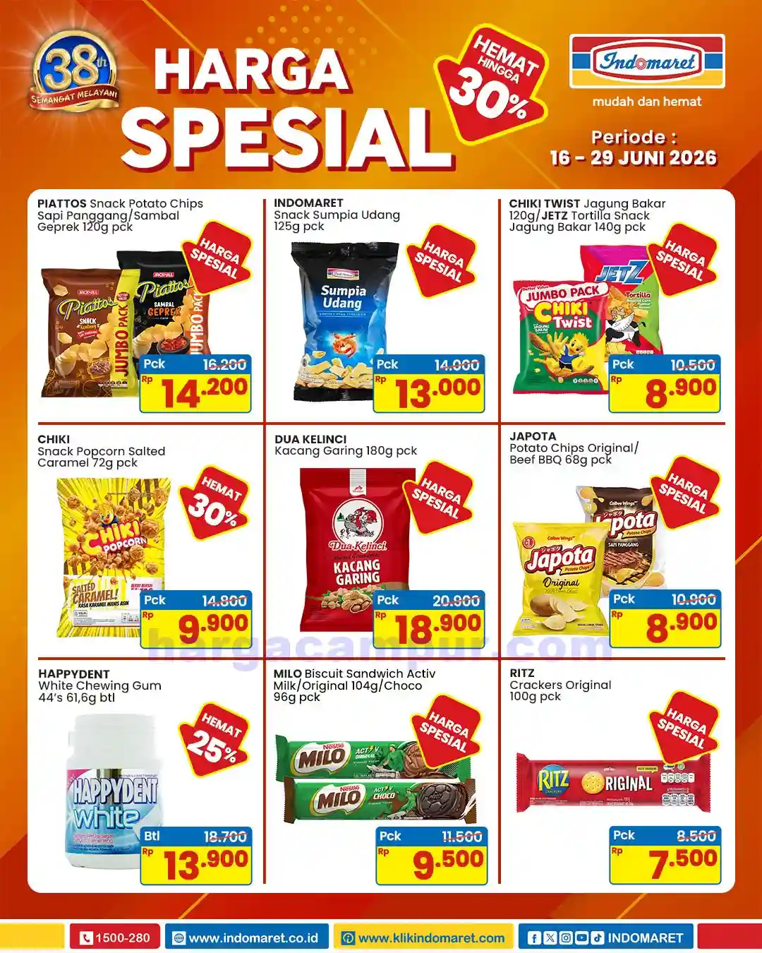Promo Indomaret Harga Spesial Hemat Hingga 35% Produk Pilihan 1 Promo Indomaret Harga Spesial Hemat 18 29 Juni 2026 9