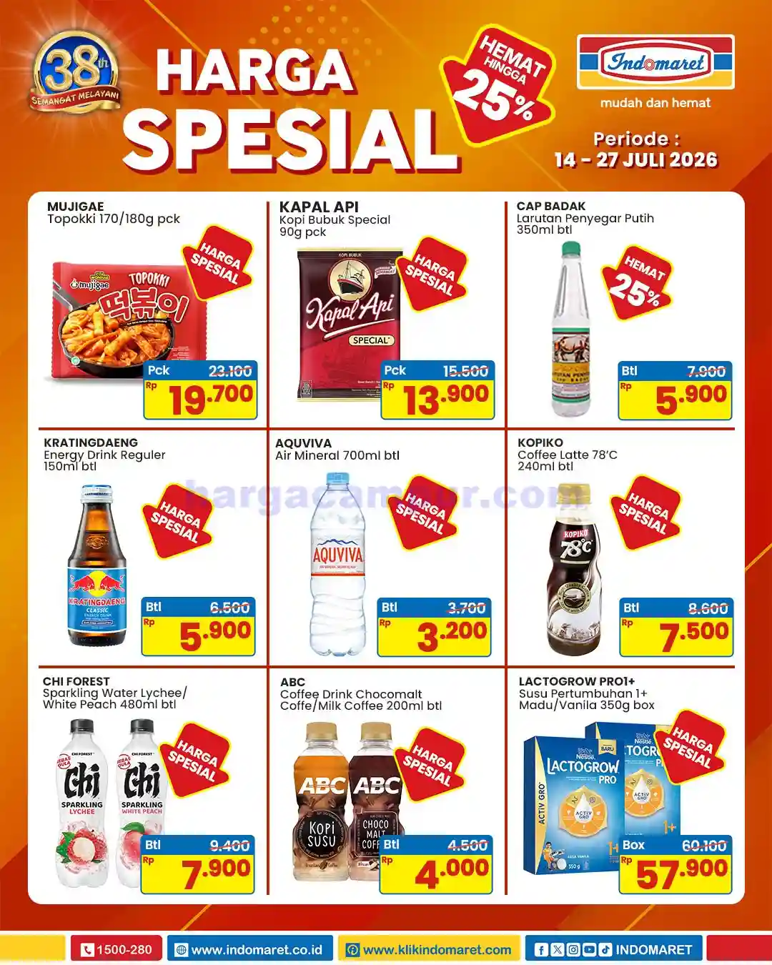 Promo Indomaret Harga Spesial Hemat Hingga 35% Produk Pilihan 3 Promo Indomaret Harga Spesial Hemat Terbaru 14 27 Juli 2026 6