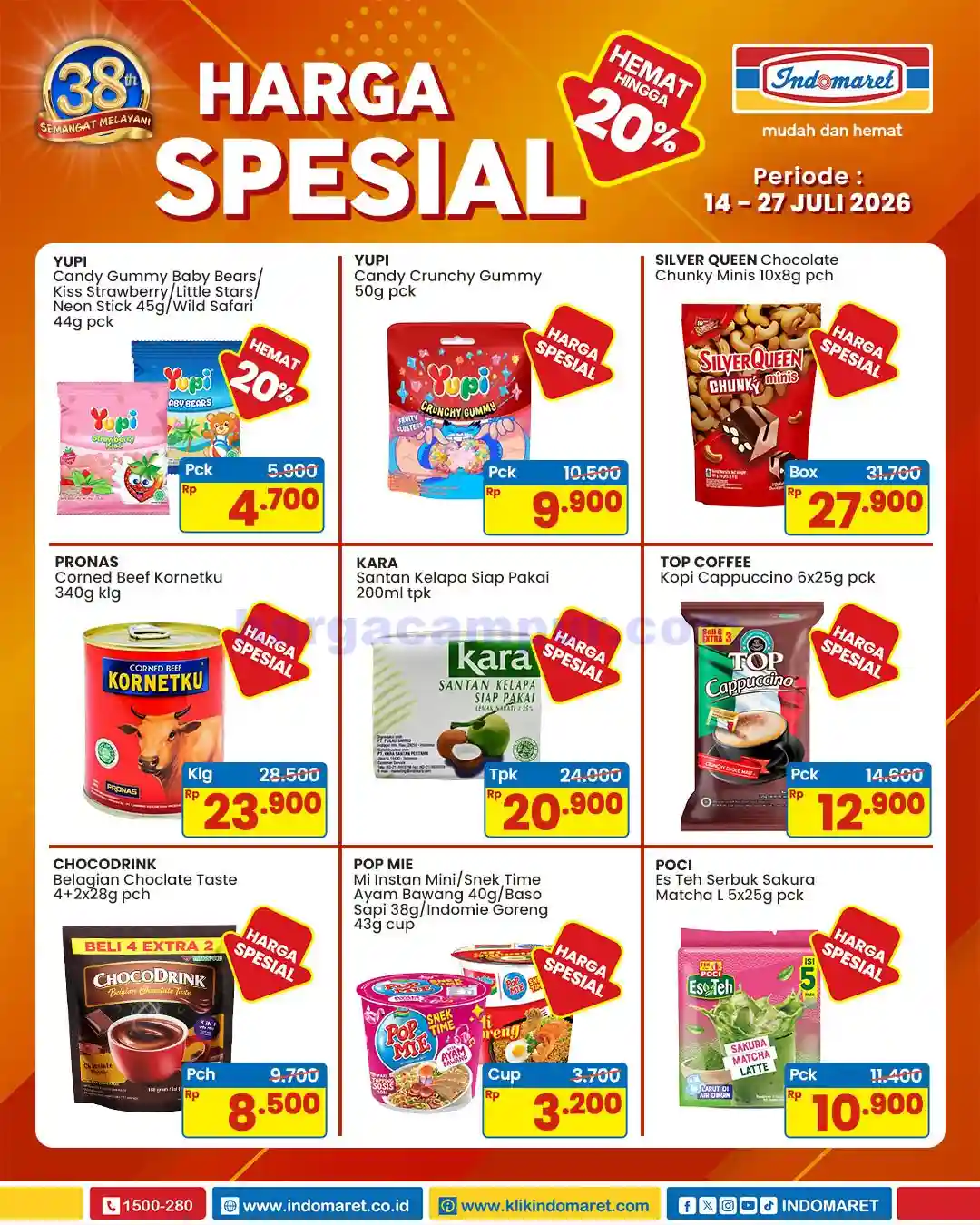 Promo Indomaret Harga Spesial Hemat Hingga 35% Produk Pilihan 2 Promo Indomaret Harga Spesial Hemat Terbaru 14 27 Juli 2026 7