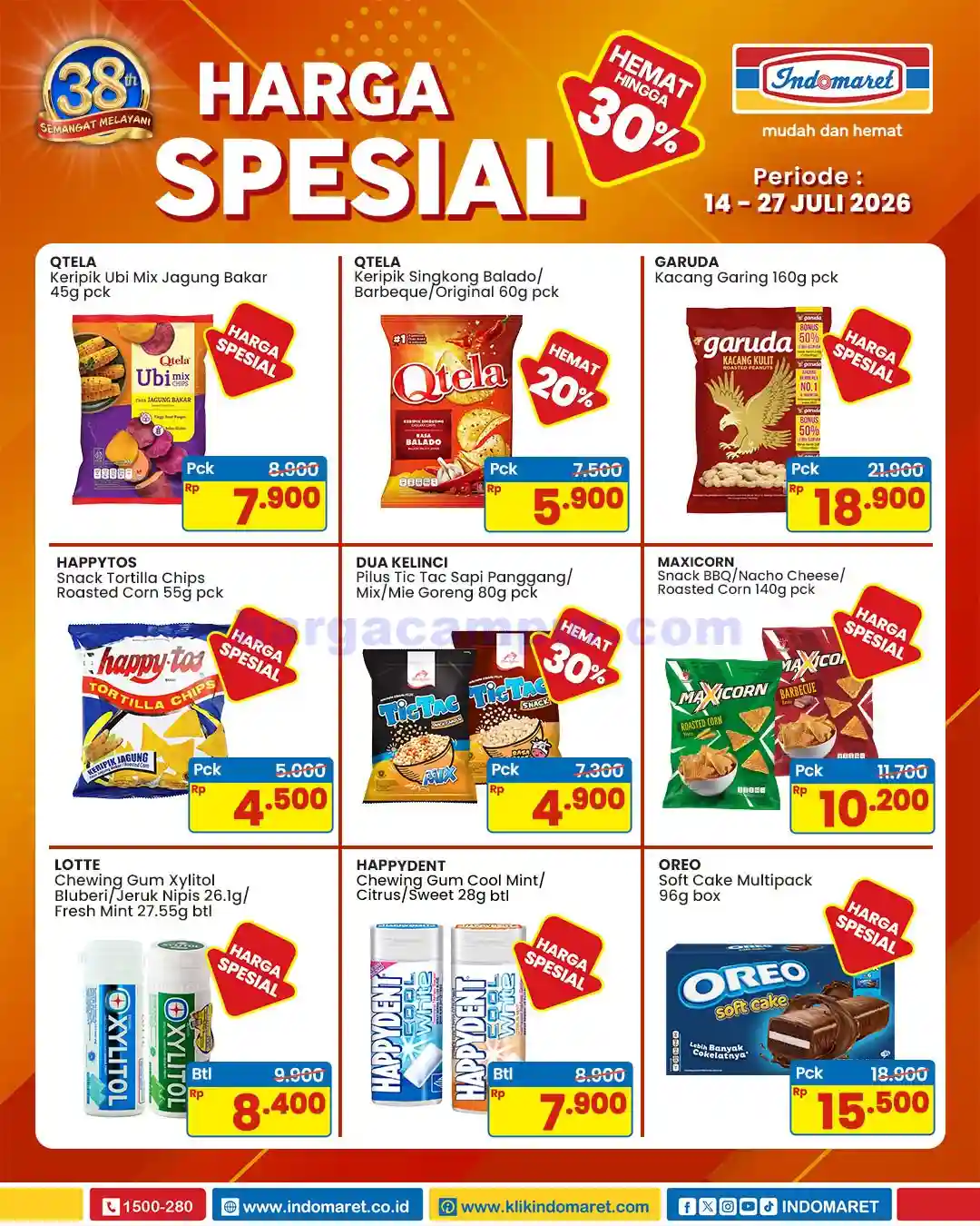 Promo Indomaret Harga Spesial Hemat Hingga 35% Produk Pilihan 1 Promo Indomaret Harga Spesial Hemat Terbaru 14 27 Juli 2026 8