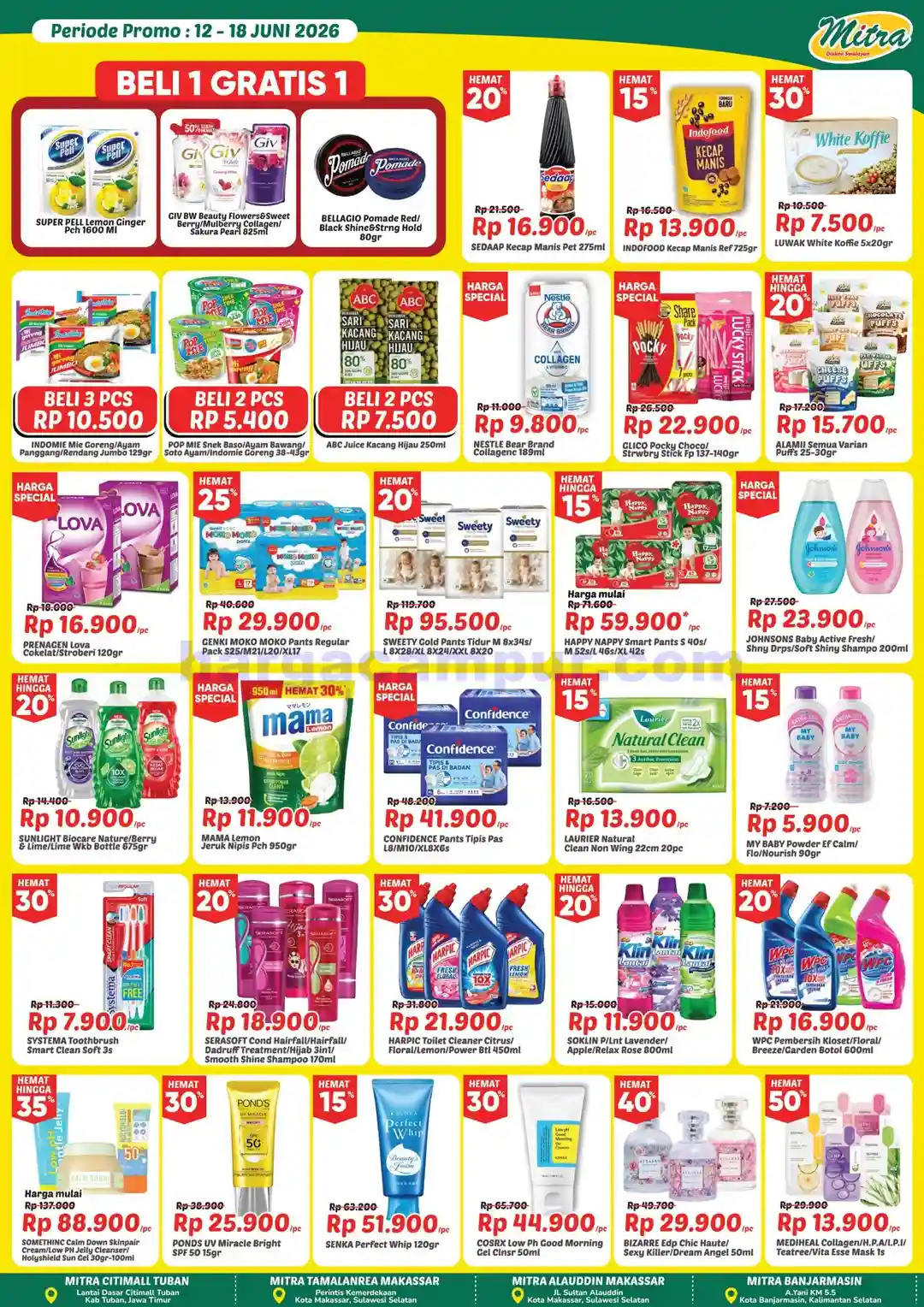 Promo JSM Mitra Diskon Swalayan Terbaru 19 - 21 Juni 2026 2 Promo JSM Mitra Diskon Swalayan Terbaru 12 - 14 Juni 2026.