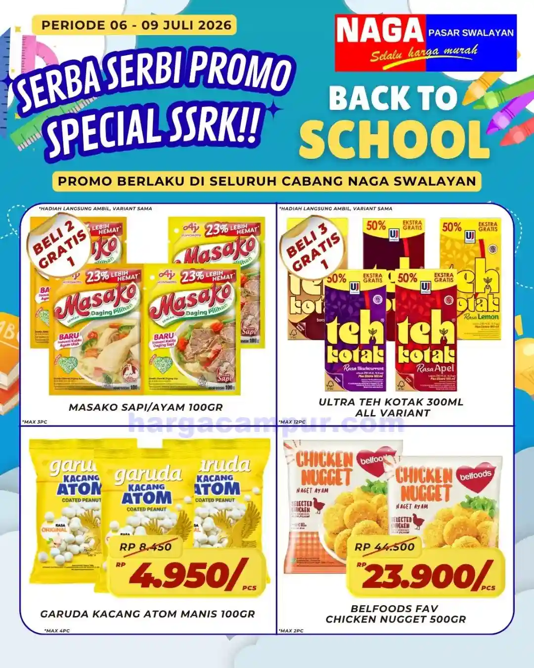 Promo Naga Swalayan Weekday Terbaru 6 - 9 Juli 2026 1 Promo Naga Swalayan Weekday Terbaru 6 9 Juli 2026 3