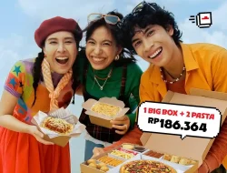 Promo PHD Weekend Hemat Big Box +2 Pasta Hanya 186 Ribu