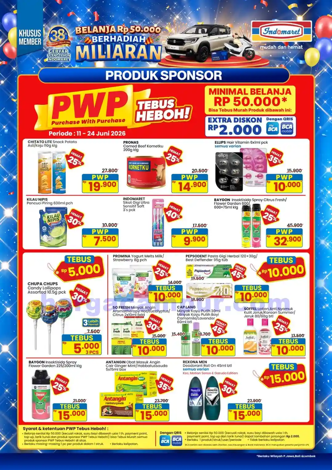 Promo PWP Indomaret Purchase With Purchase 11 - 17 Juni 2026 1 Promo PWP Indomaret Purchase With Purchase 11 - 17 Juni 2026.