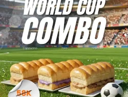Promo Roti Gembong Gembul WORLD CUP COMBO Cuma 50 Ribu