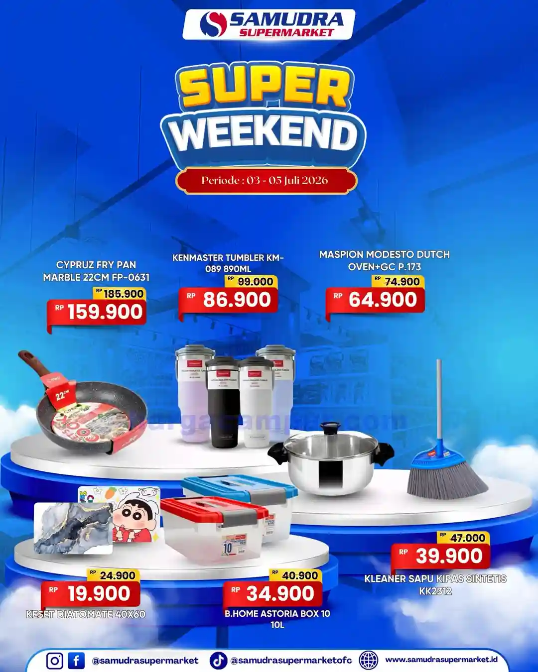 Promo Samudra Supermarket Weekend 10 - 12 Juli 2026 7 Promo Samudra Supermarket Weekend 3 5 Juli 2026 3