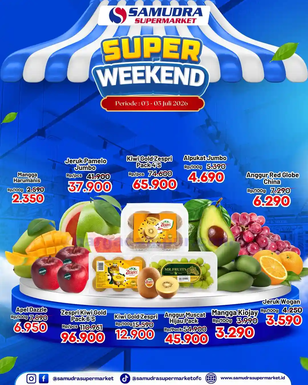 Promo Samudra Supermarket Weekend 10 - 12 Juli 2026 1 Promo Samudra Supermarket Weekend 3 5 Juli 2026 9