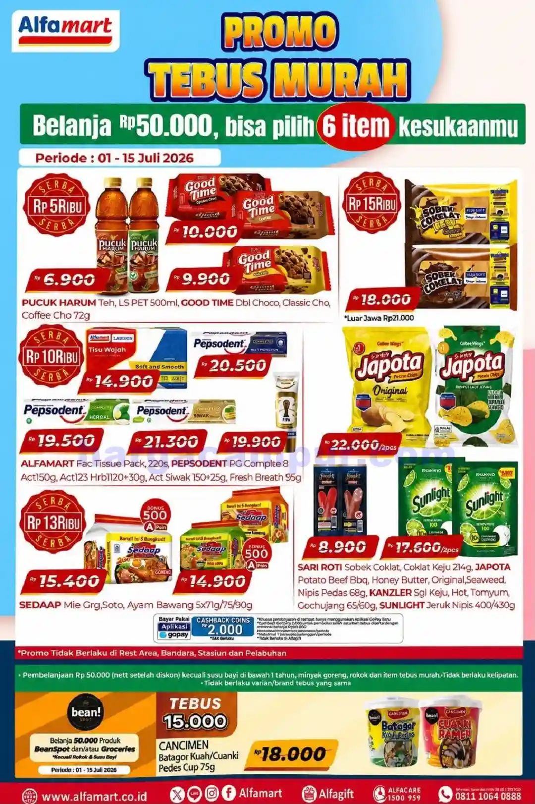 Promo Serba Alfamart Terbaru 1 - 15 Juli 2026 1 Promo Serba Alfamart Terbaru 1 - 15 Juli 2026.