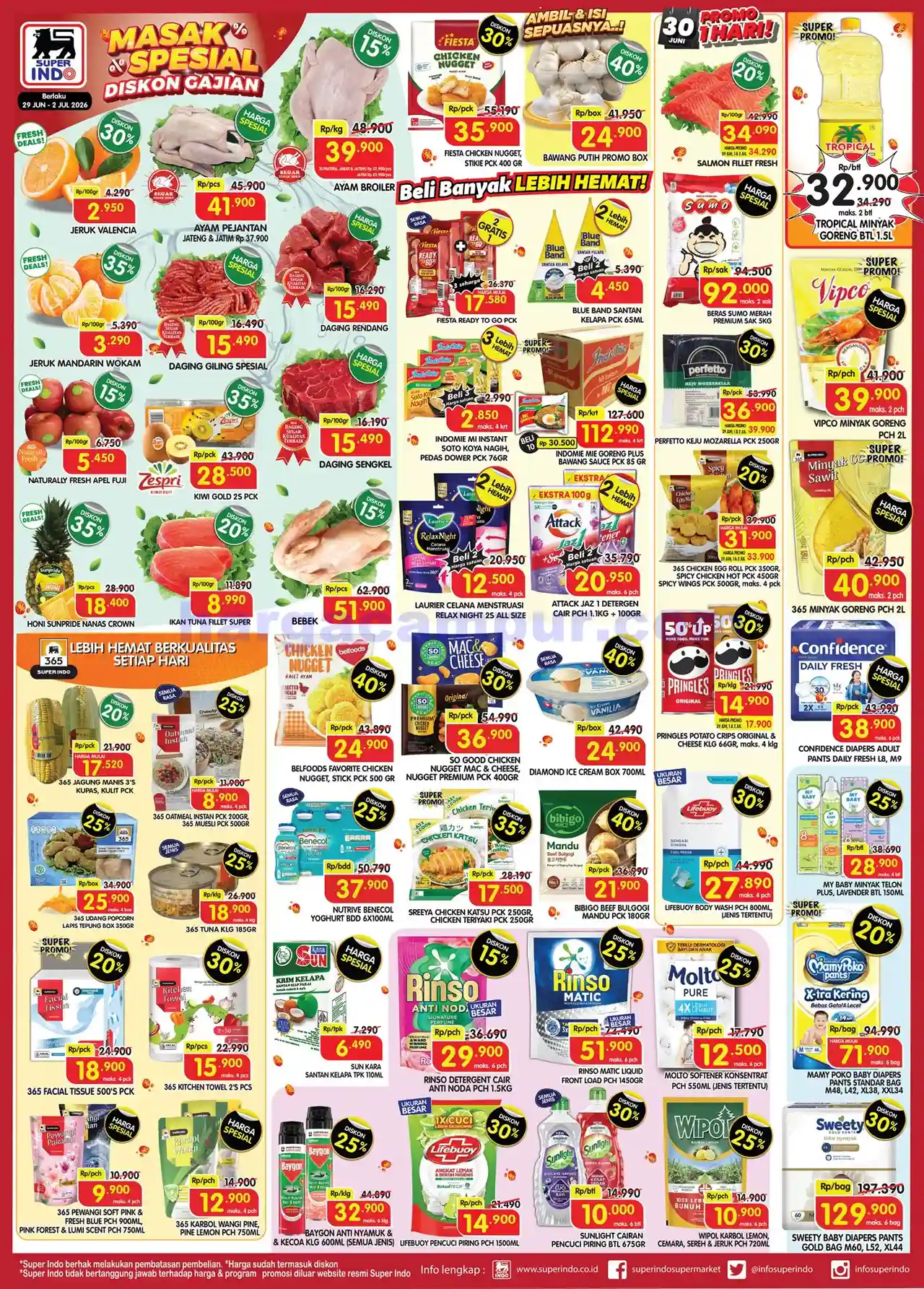 Promo Superindo Weekday Terbaru 29 Juni-2 Juli 2026 1 Promo Superindo Weekday Terbaru 29 Juni - 2 Juli 2026.