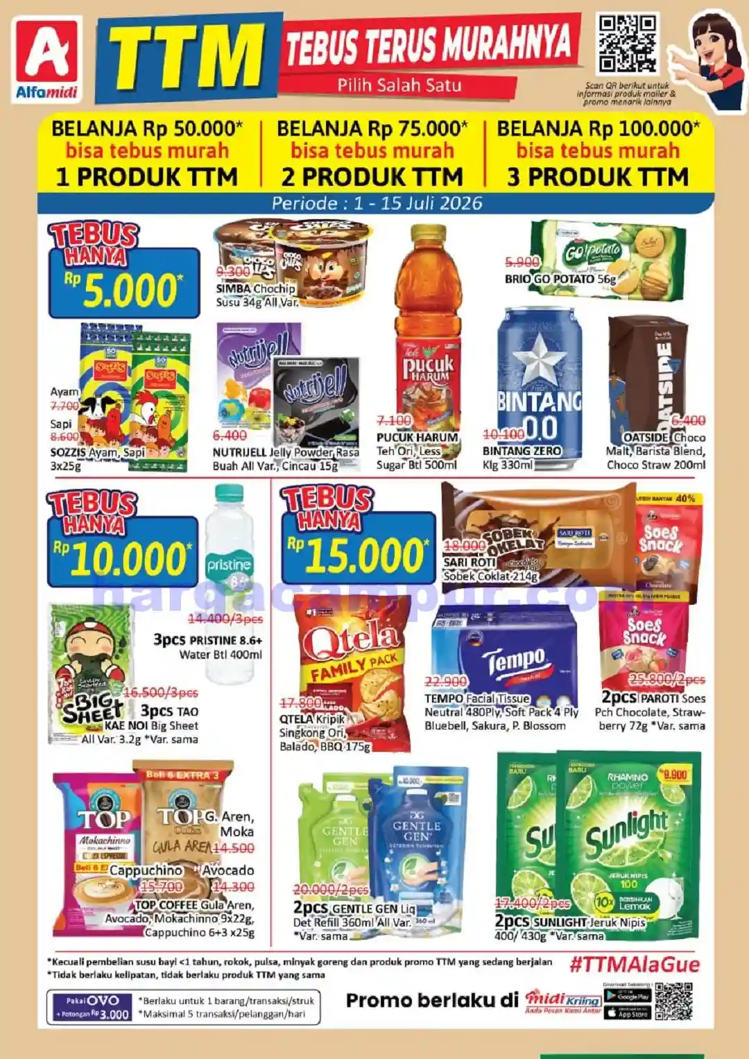 Promo TTM Alfamidi Tebus Murah Terbaru 16 - 31 Juli 2026 1 Promo TTM Alfamidi Tebus Murah Terbaru 1 - 15 Juli 2026.