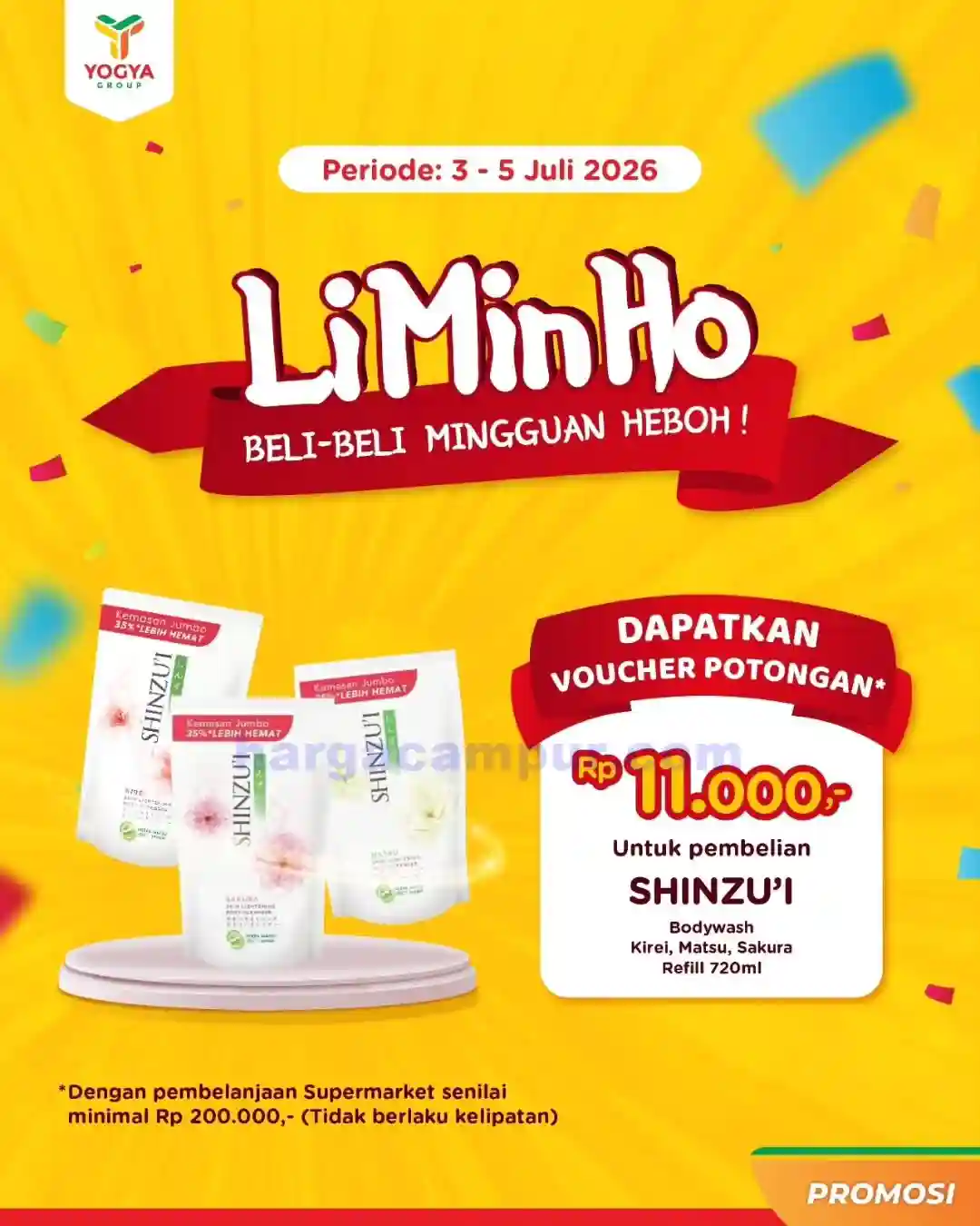 Promo Toserba Yogya Weekend Terbaru 3 - 5 Juli 2026 25 Katalog Promo Toserba Yogya Weekend Terbaru 3 - 5 Juli 2026.