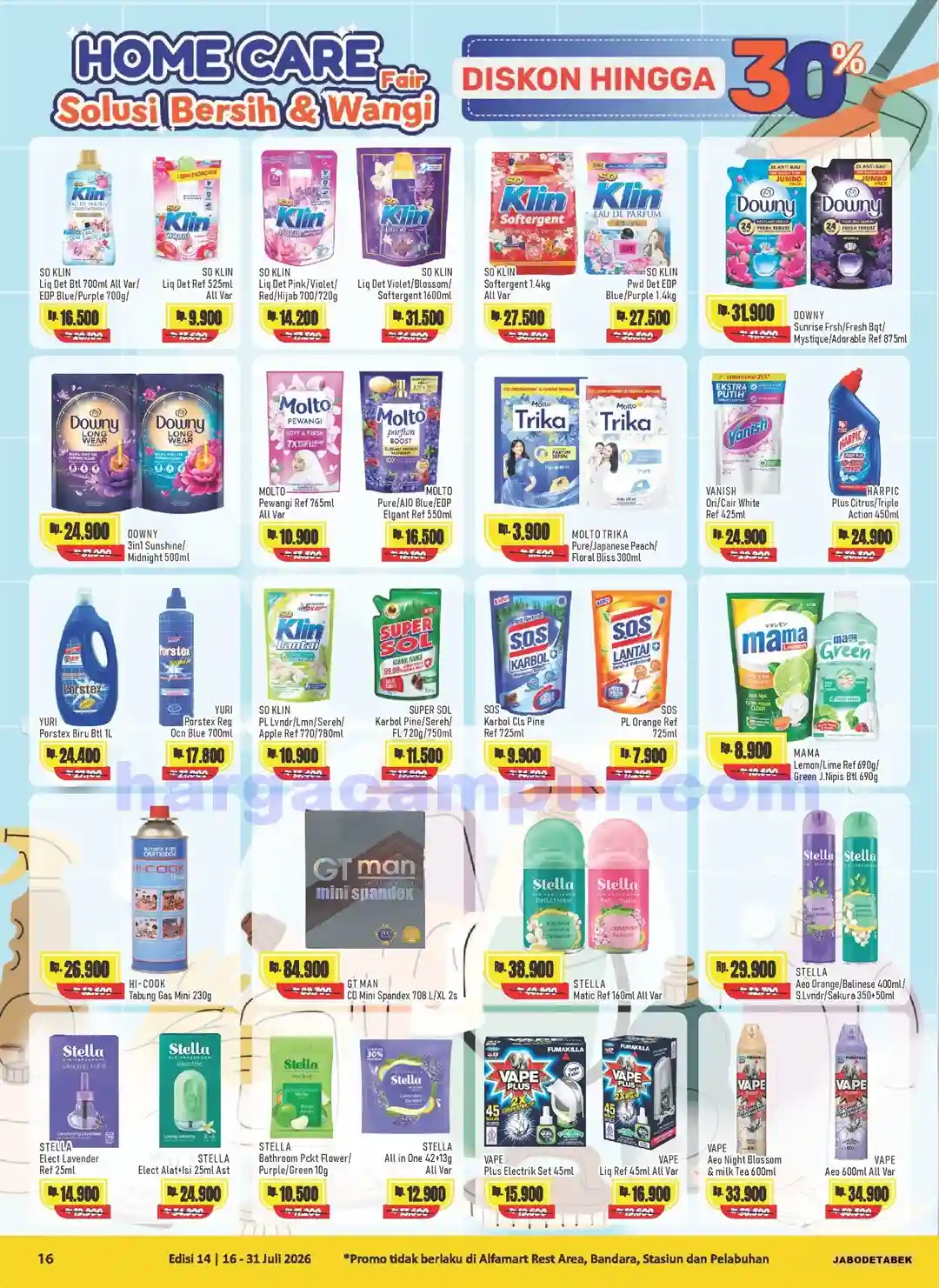 Katalog Alfamart Promo Terbaru 16 - 31 Juli 2026 16 Katalog Alfamart Promo Terbaru 16 31 Juli 2026 16