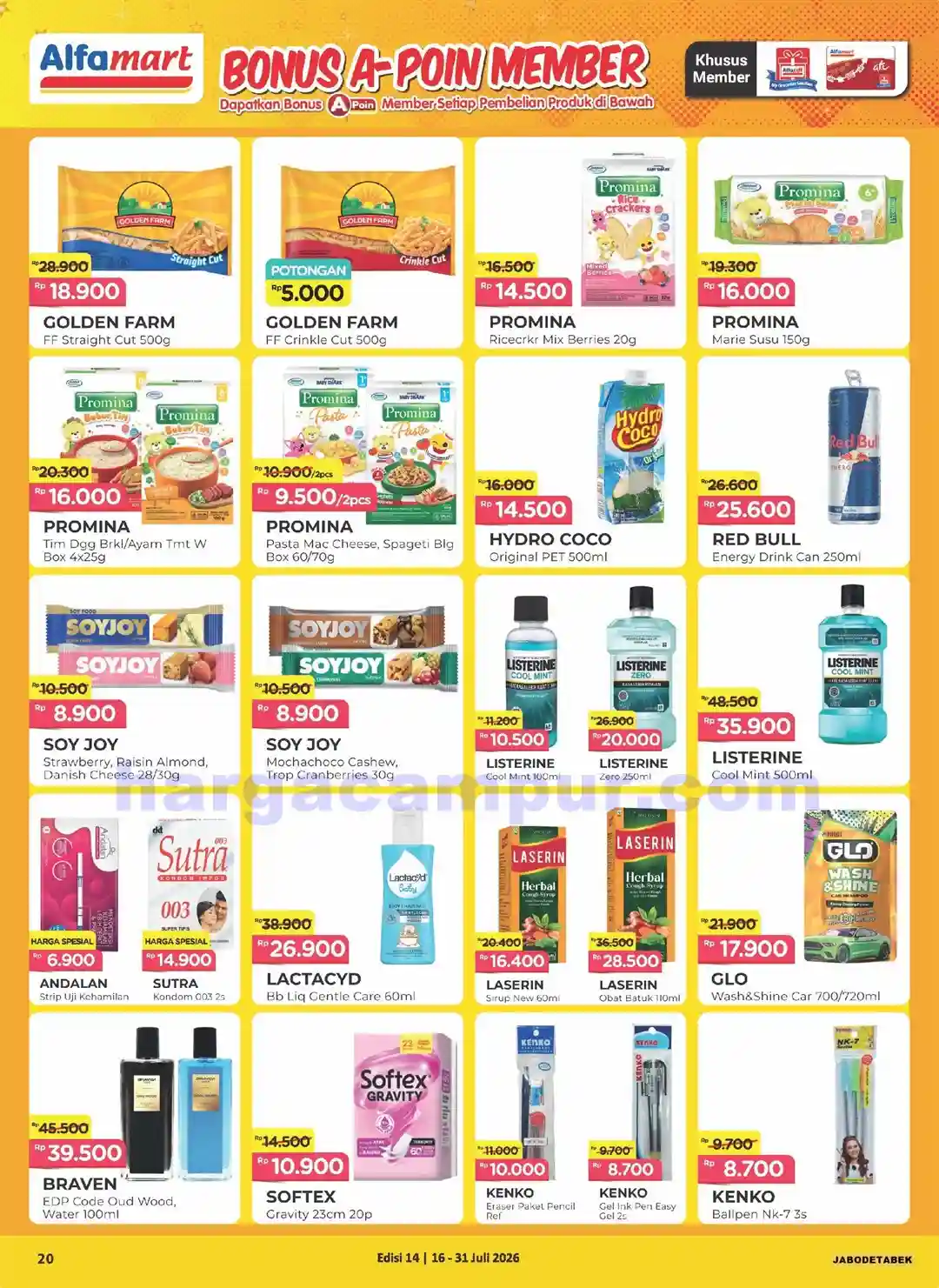Katalog Alfamart Promo Terbaru 16 - 31 Juli 2026 20 Katalog Alfamart Promo Terbaru 16 31 Juli 2026 20