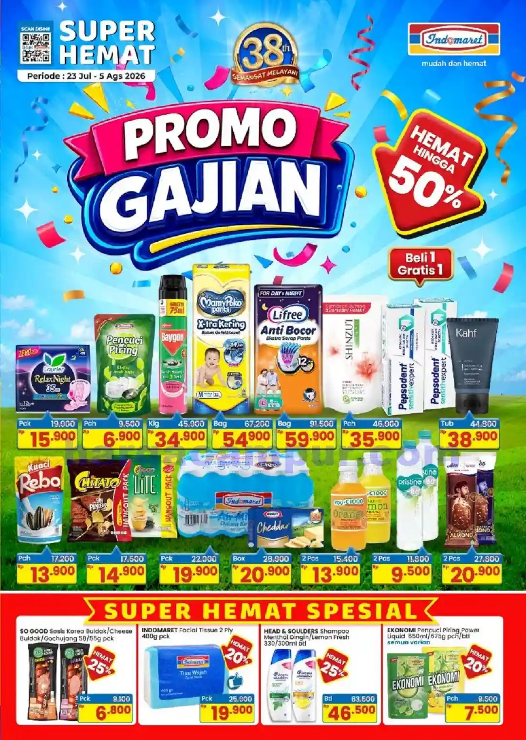 Katalog Indomaret Promo Terbaru 23 - 29 Juli 2026 1 Katalog Indomaret Promo Terbaru 23 Juli 5 Agustus 2026 1