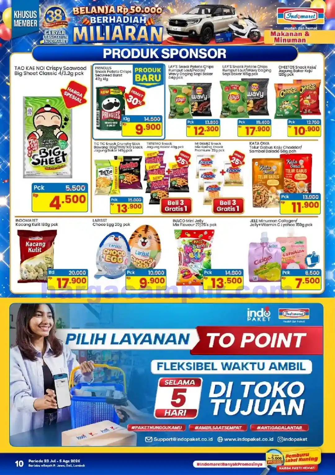 Katalog Indomaret Promo Terbaru 23 - 29 Juli 2026 10 Katalog Indomaret Promo Terbaru 23 Juli 5 Agustus 2026 10