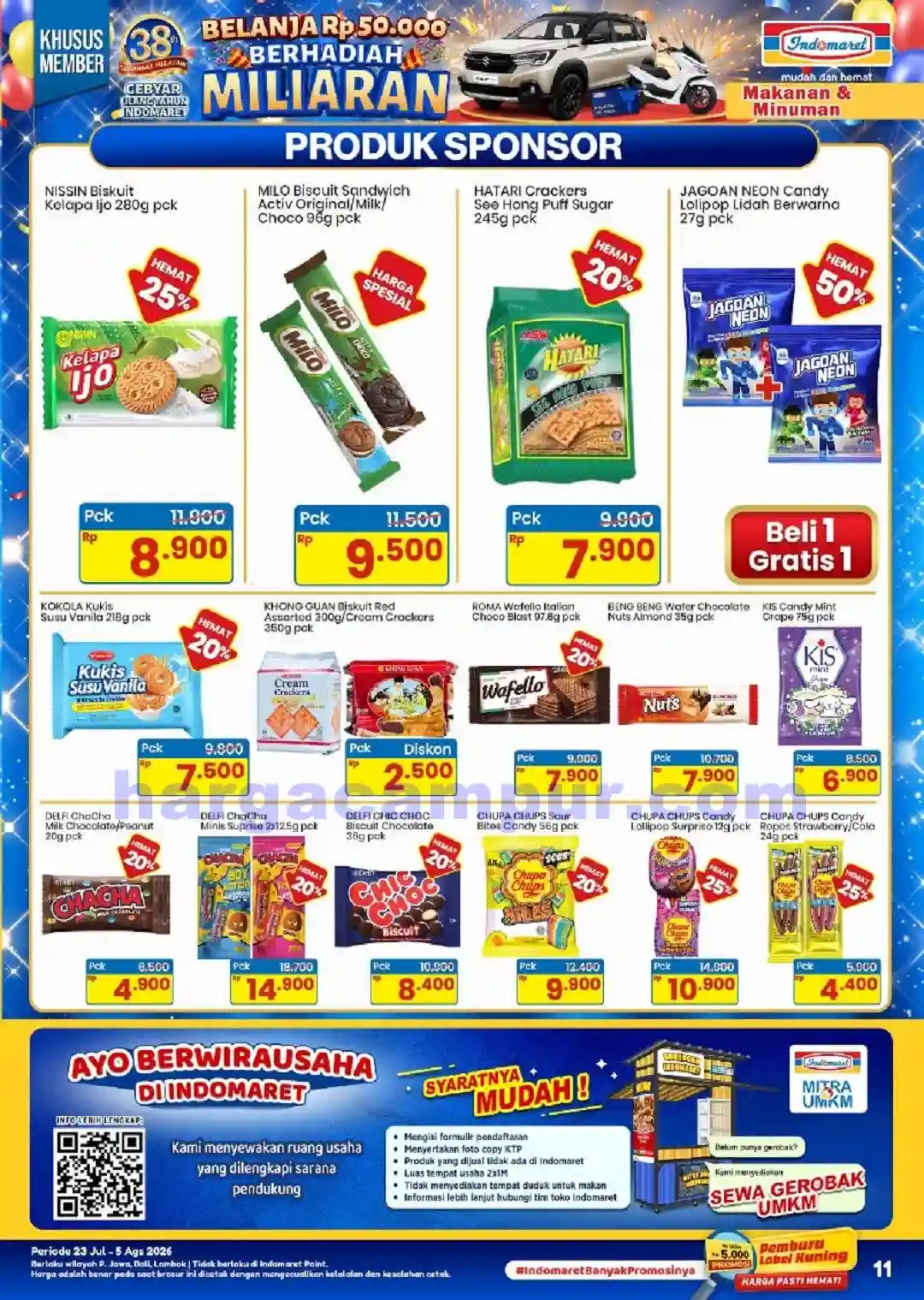 Katalog Indomaret Promo Terbaru 23 - 29 Juli 2026 11 Katalog Indomaret Promo Terbaru 23 Juli 5 Agustus 2026 11