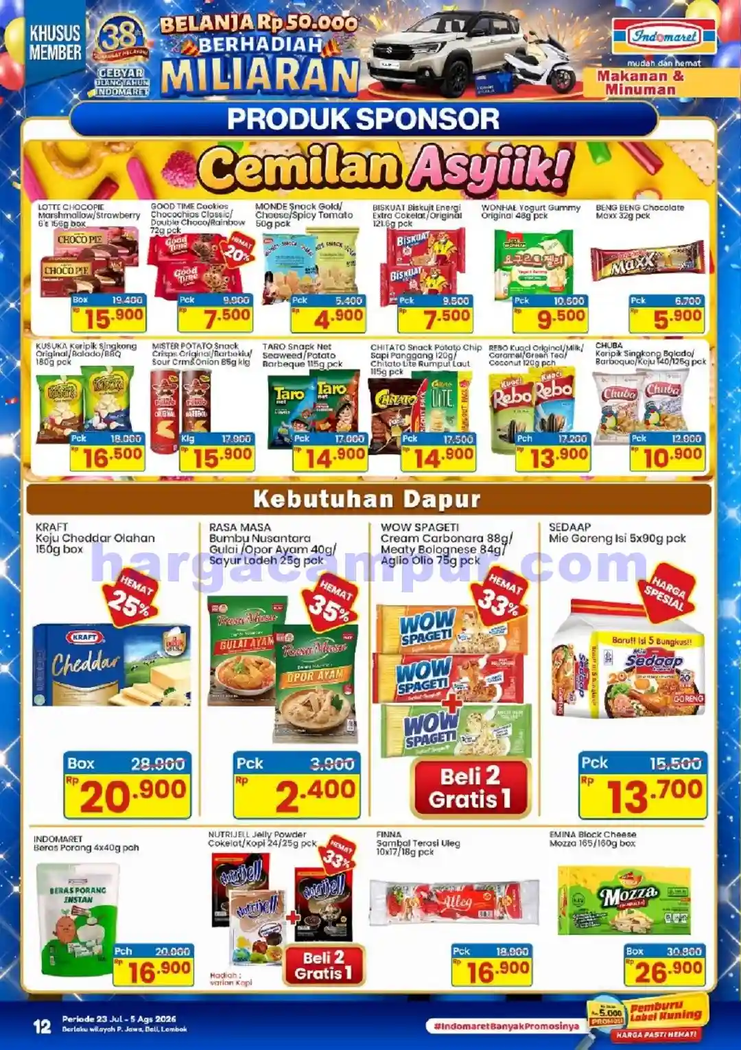 Katalog Indomaret Promo Terbaru 23 - 29 Juli 2026 12 Katalog Indomaret Promo Terbaru 23 Juli 5 Agustus 2026 12