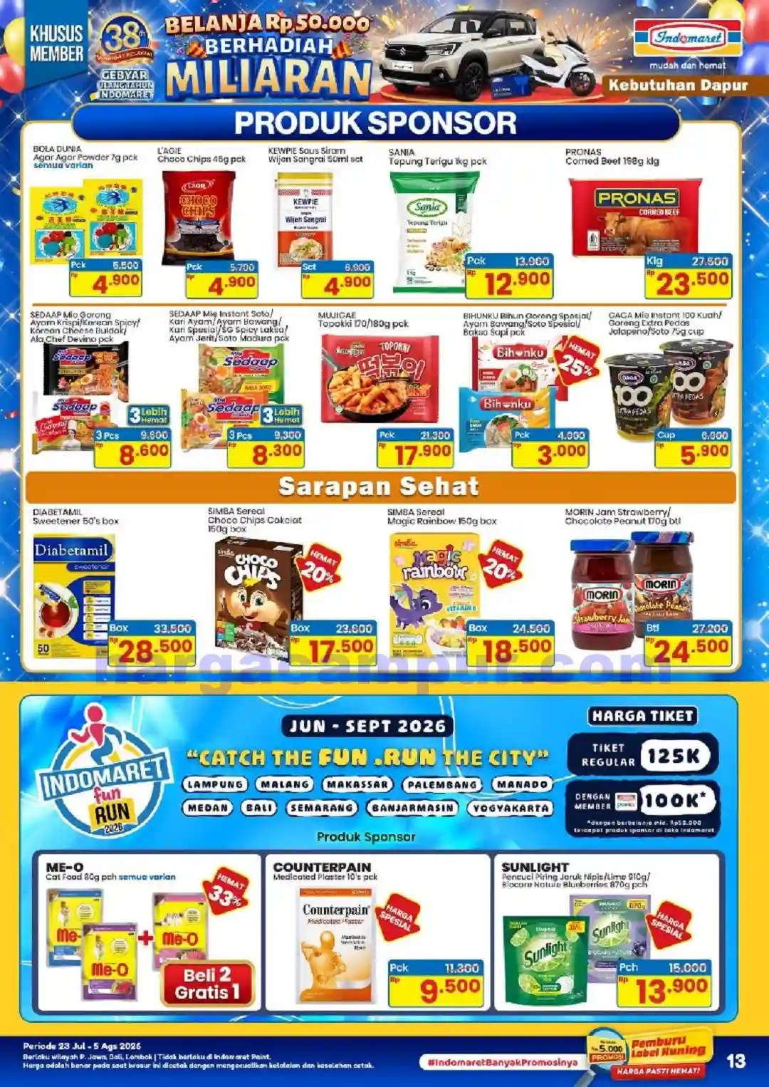 Katalog Indomaret Promo Terbaru 23 - 29 Juli 2026 13 Katalog Indomaret Promo Terbaru 23 Juli 5 Agustus 2026 13