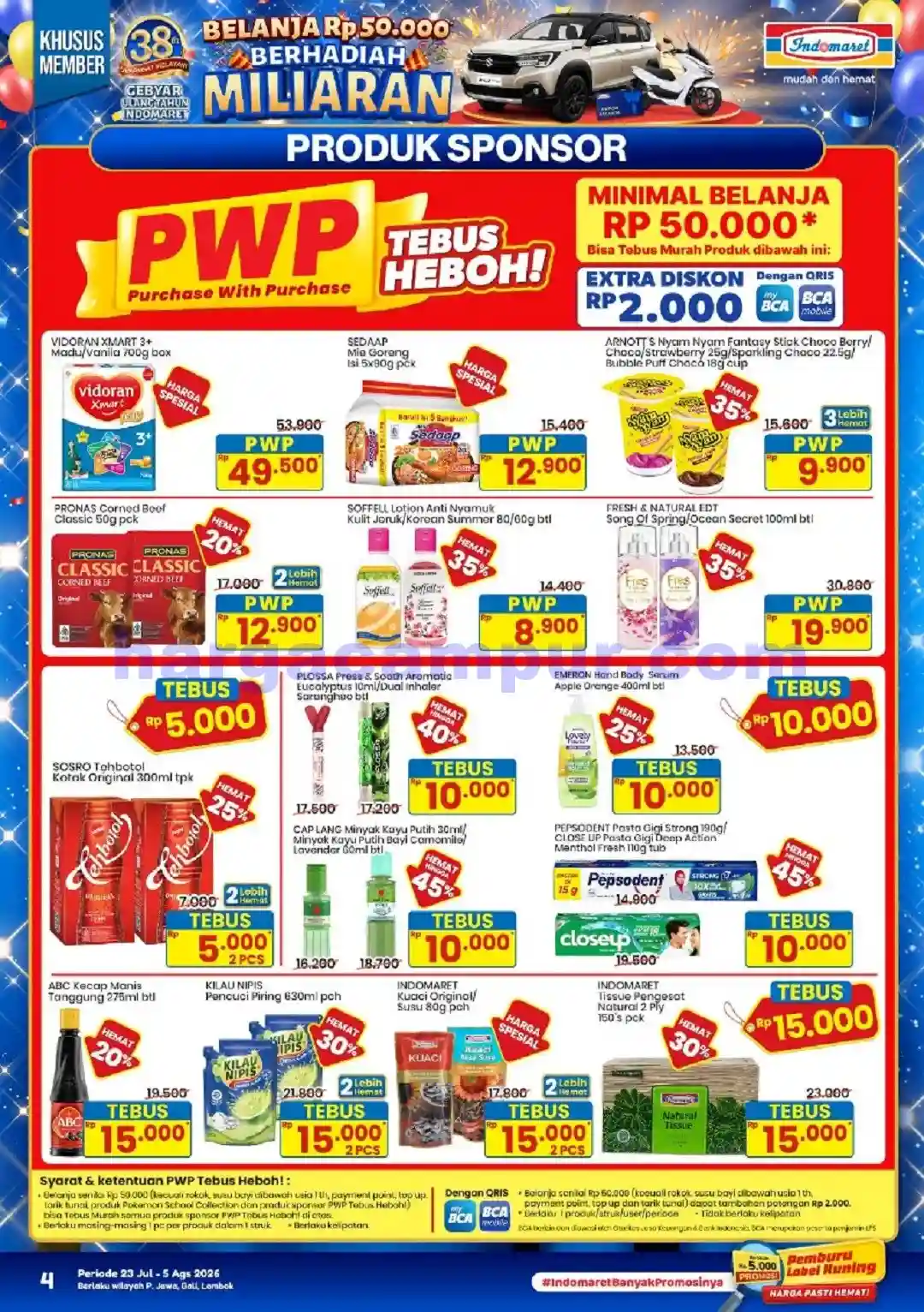 Katalog Indomaret Promo Terbaru 23 - 29 Juli 2026 4 Katalog Indomaret Promo Terbaru 23 Juli 5 Agustus 2026 4