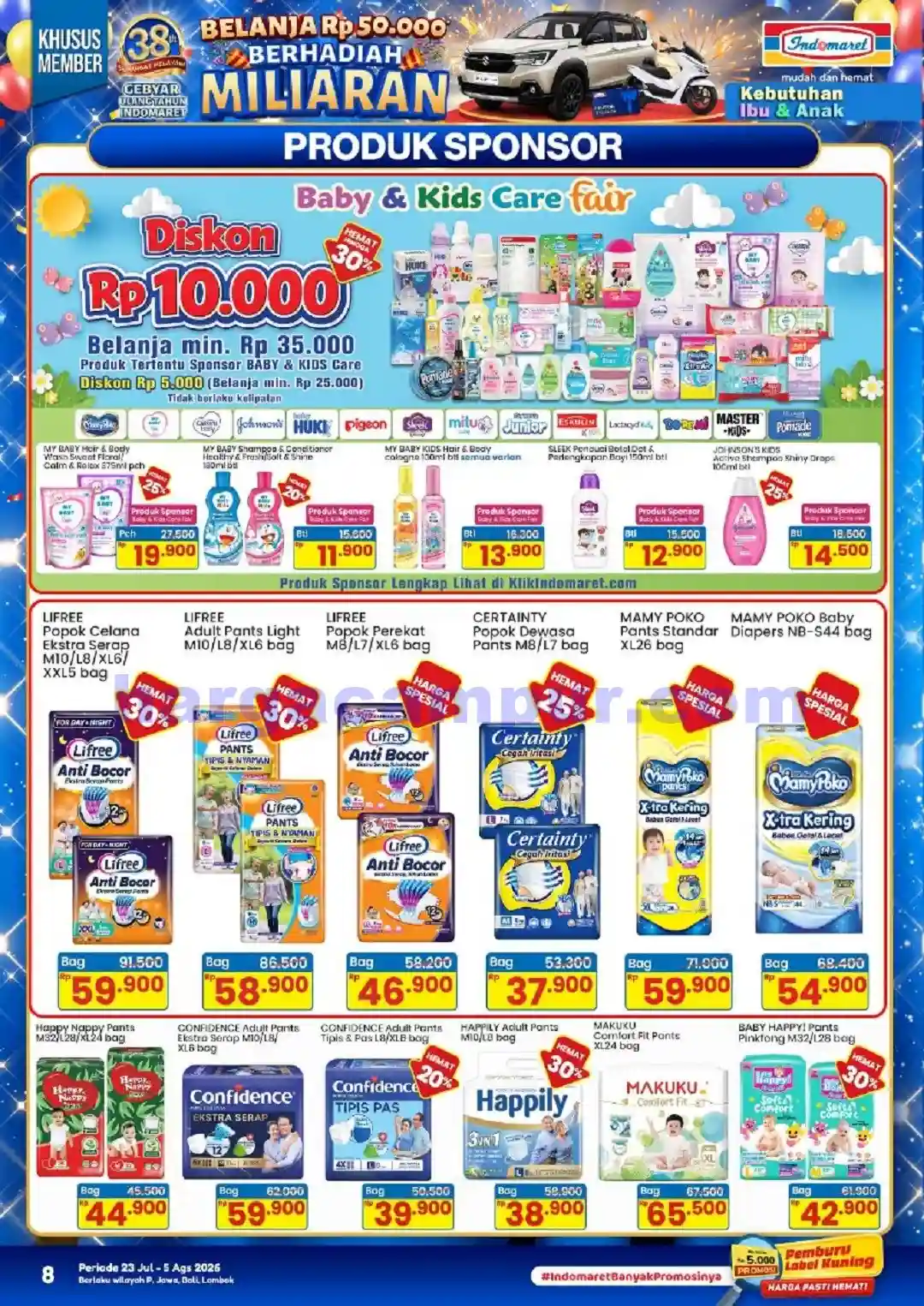 Katalog Indomaret Promo Terbaru 23 - 29 Juli 2026 8 Katalog Indomaret Promo Terbaru 23 Juli 5 Agustus 2026 8