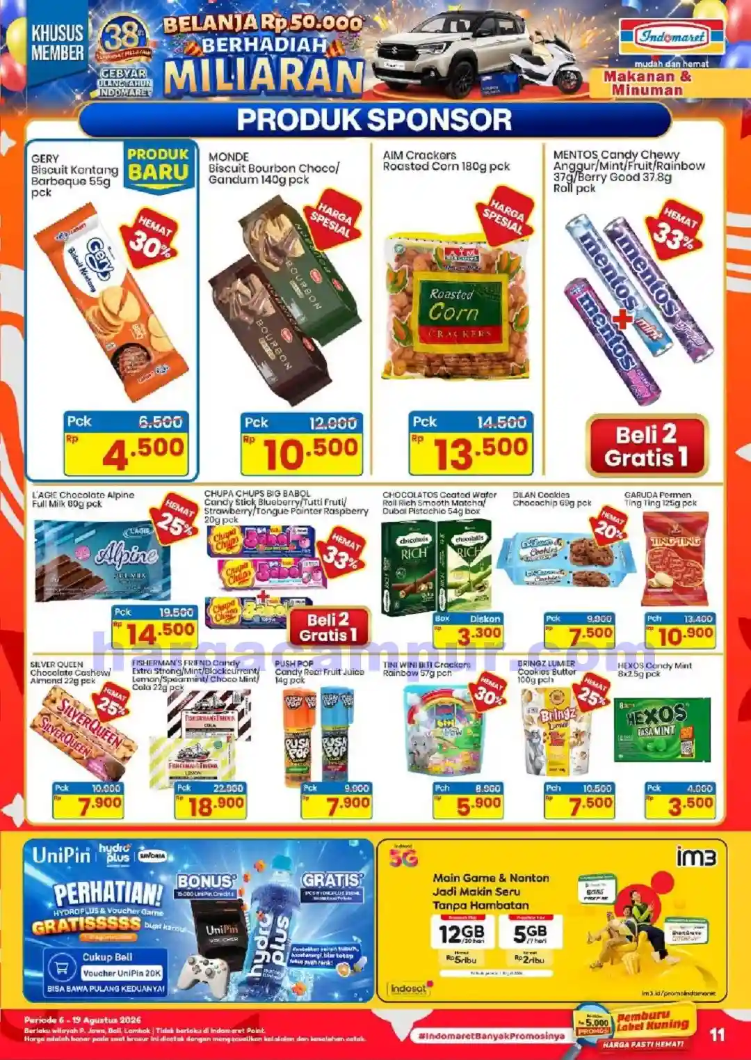 Katalog Indomaret Promo Terbaru 6 - 12 Agustus 2026 9 Katalog Indomaret Promo Terbaru 6 19 Agustus 2026 11