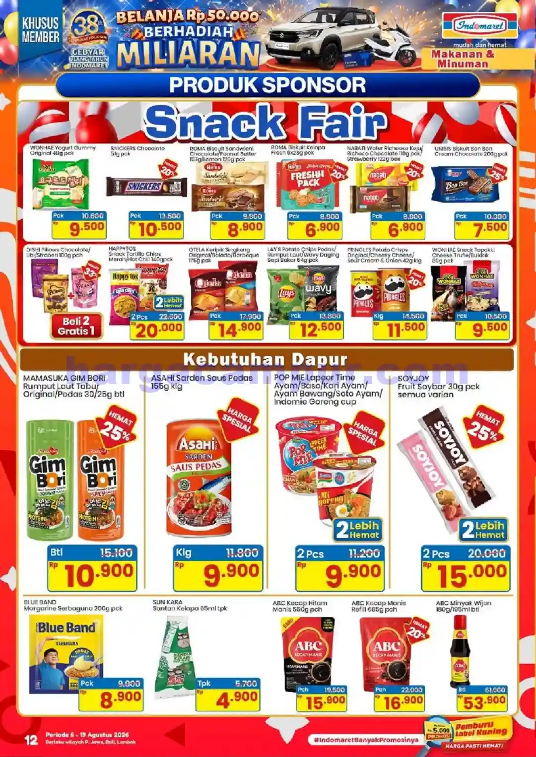 Katalog Indomaret Promo Terbaru 6 - 12 Agustus 2026 10 Katalog Indomaret Promo Terbaru 6 19 Agustus 2026 12