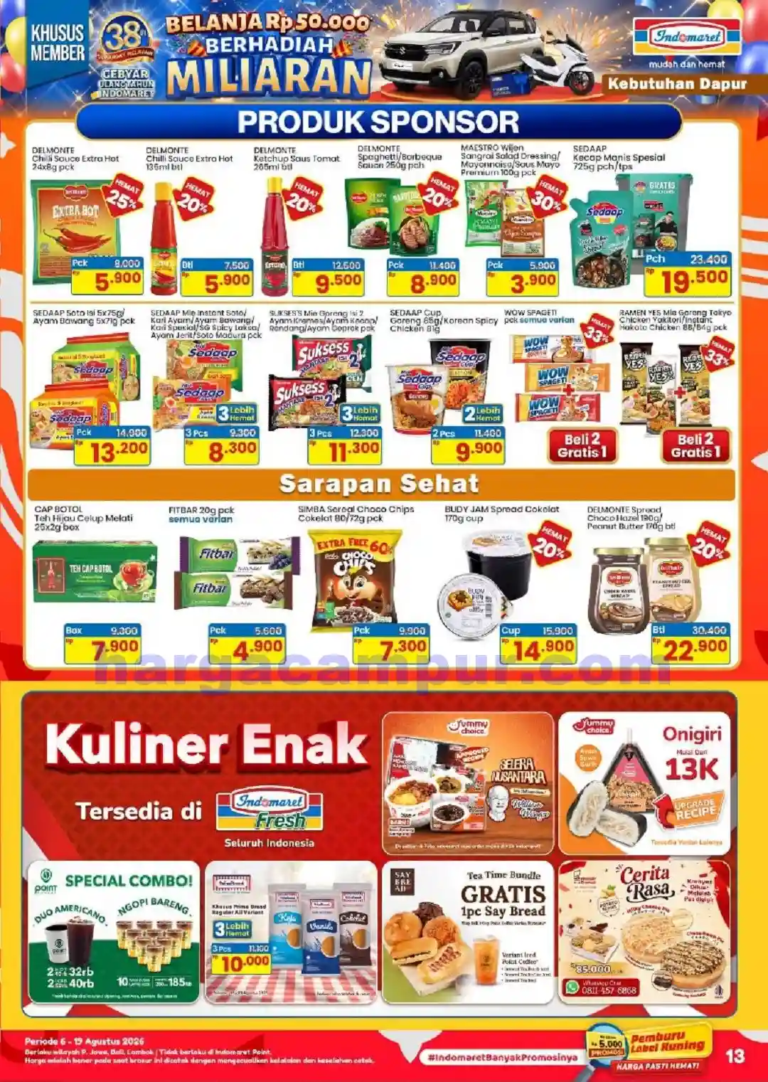Katalog Indomaret Promo Terbaru 6 - 12 Agustus 2026 11 Katalog Indomaret Promo Terbaru 6 19 Agustus 2026 13