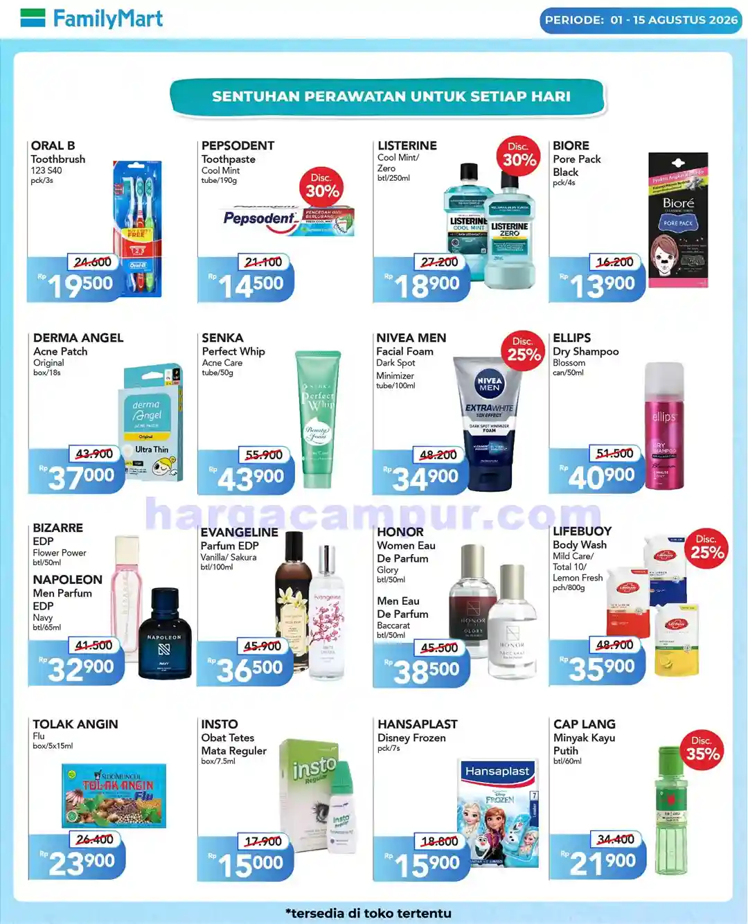 Katalog Promo JSM FamilyMart Terbaru 10 - 16 Agustus 2026 8 Katalog Promo FamilyMart Terbaru 1 15 Agustus 2026 7