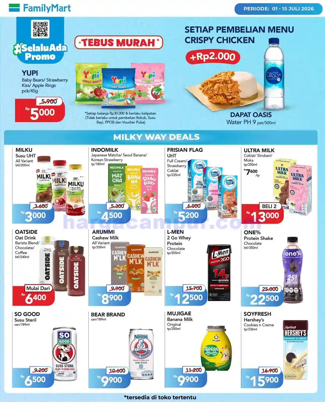 Katalog Promo JSM FamilyMart Terbaru 20 - 26 Juli 2026 4 Katalog Promo FamilyMart Terbaru 1 15 Juli 2026 1