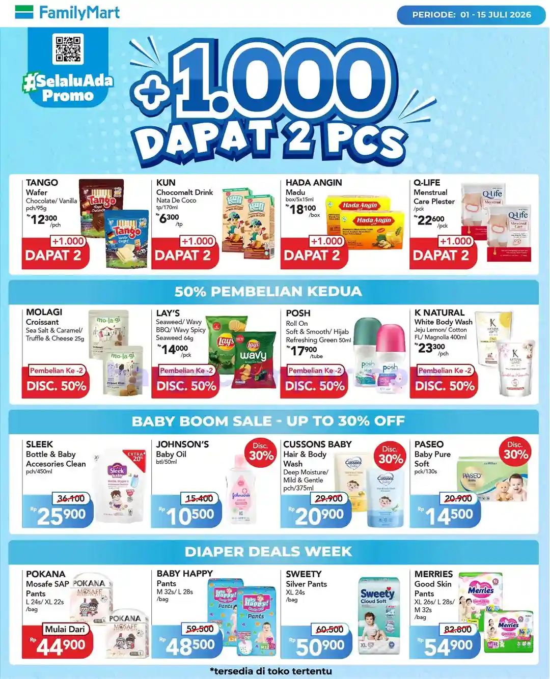 Katalog Promo JSM FamilyMart Terbaru 20 - 26 Juli 2026 5 Katalog Promo FamilyMart Terbaru 1 15 Juli 2026 2