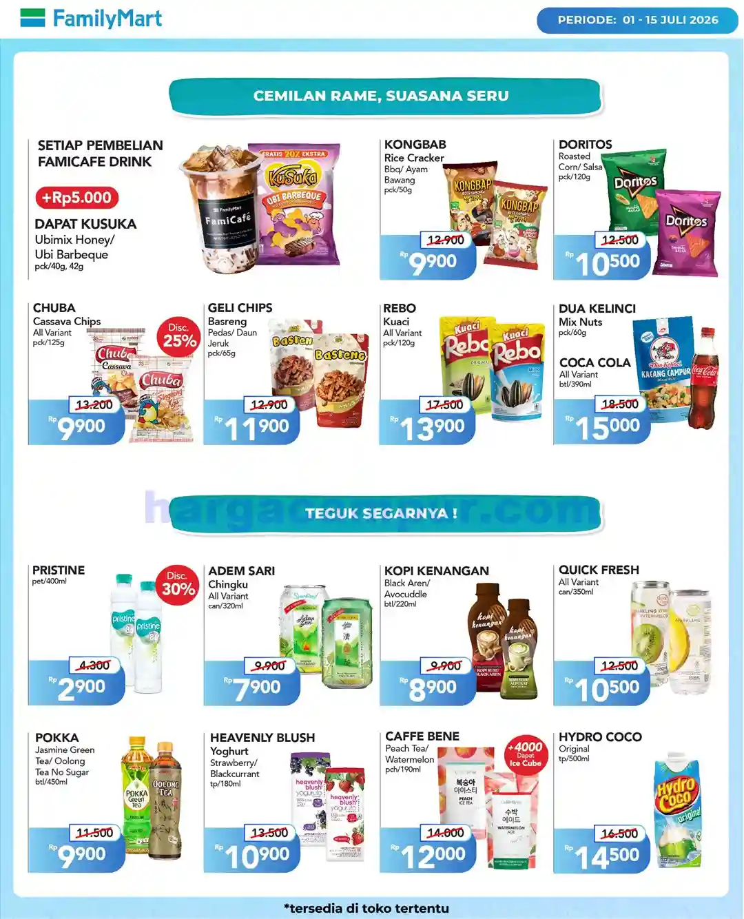 Katalog Promo JSM FamilyMart Terbaru 20 - 26 Juli 2026 6 Katalog Promo FamilyMart Terbaru 1 15 Juli 2026 3