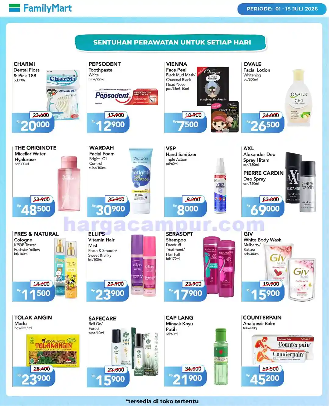 Katalog Promo JSM FamilyMart Terbaru 20 - 26 Juli 2026 10 Katalog Promo FamilyMart Terbaru 1 15 Juli 2026 7