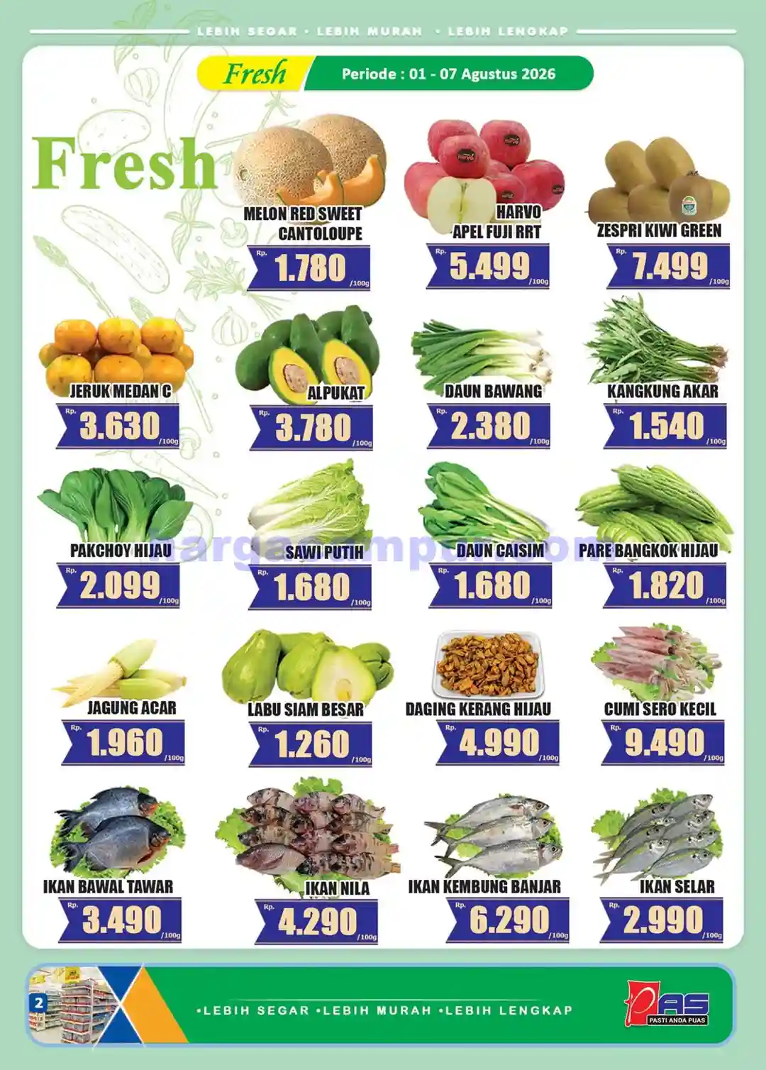 Katalog Promo HARI HARI Pasar Swalayan 16 - 31 Agustus 2026 2 Katalog Promo HARI HARI Pasar Swalayan 1 17 Agustus 2026 2
