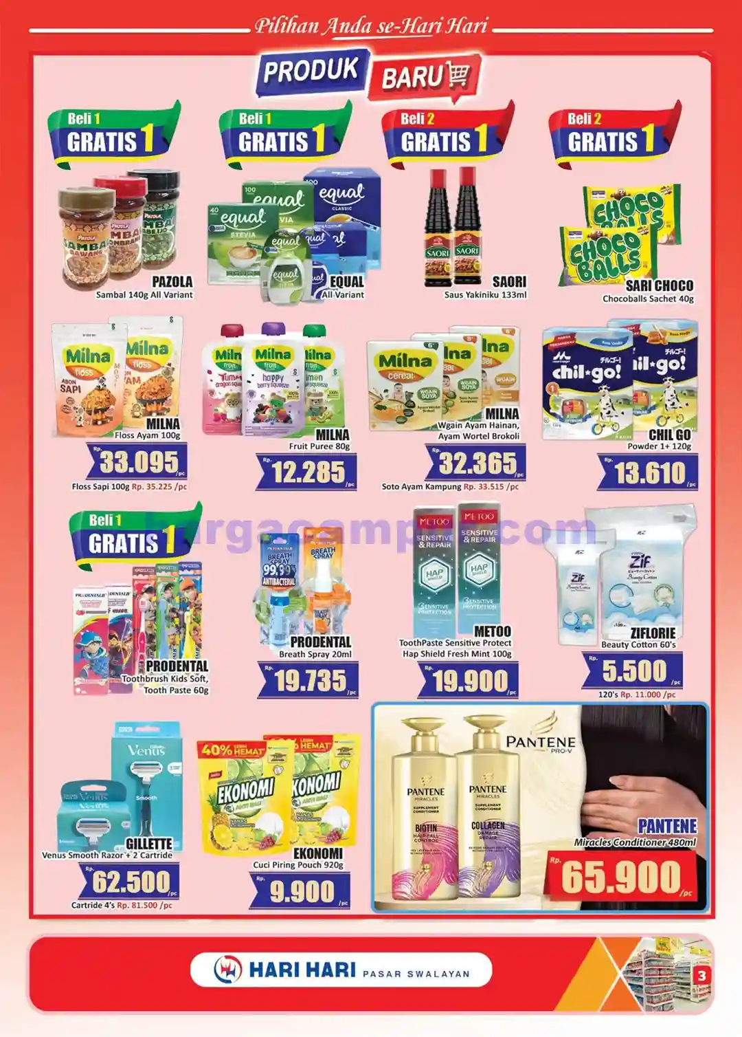 Katalog Promo HARI HARI Pasar Swalayan 16 - 31 Agustus 2026 3 Katalog Promo HARI HARI Pasar Swalayan 1 17 Agustus 2026 3