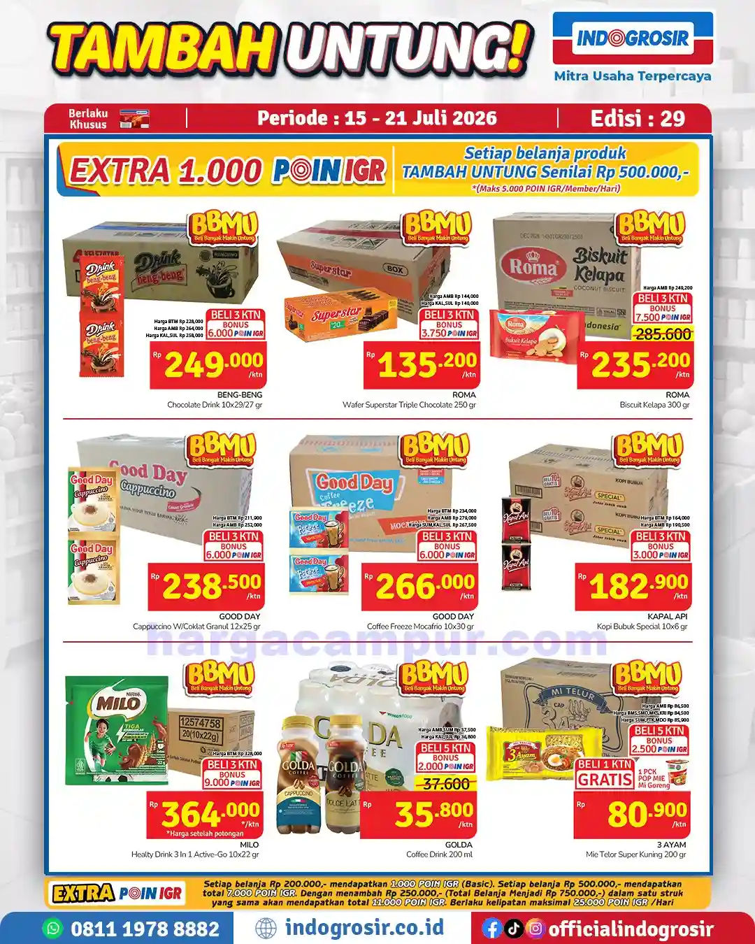 Katalog Promo Indogrosir Harga Hemat 22 - 28 Juli 2026 5 Katalog Promo Indogrosir Harga Hemat 15 21 Juli 2026 2