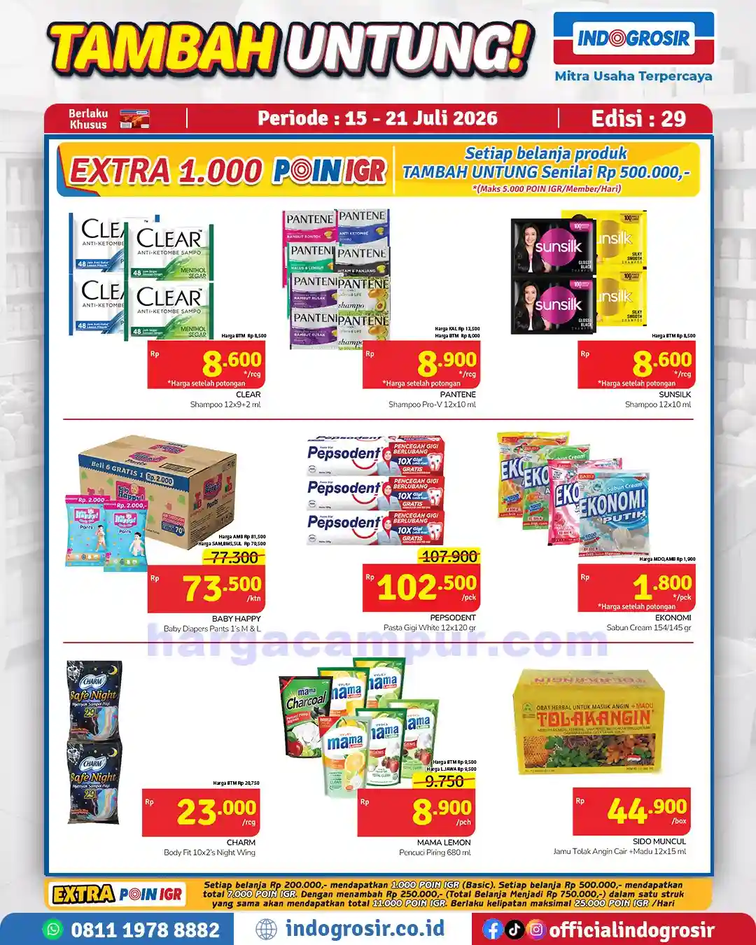 Katalog Promo Indogrosir Harga Hemat 22 - 28 Juli 2026 3 Katalog Promo Indogrosir Harga Hemat 15 21 Juli 2026 4