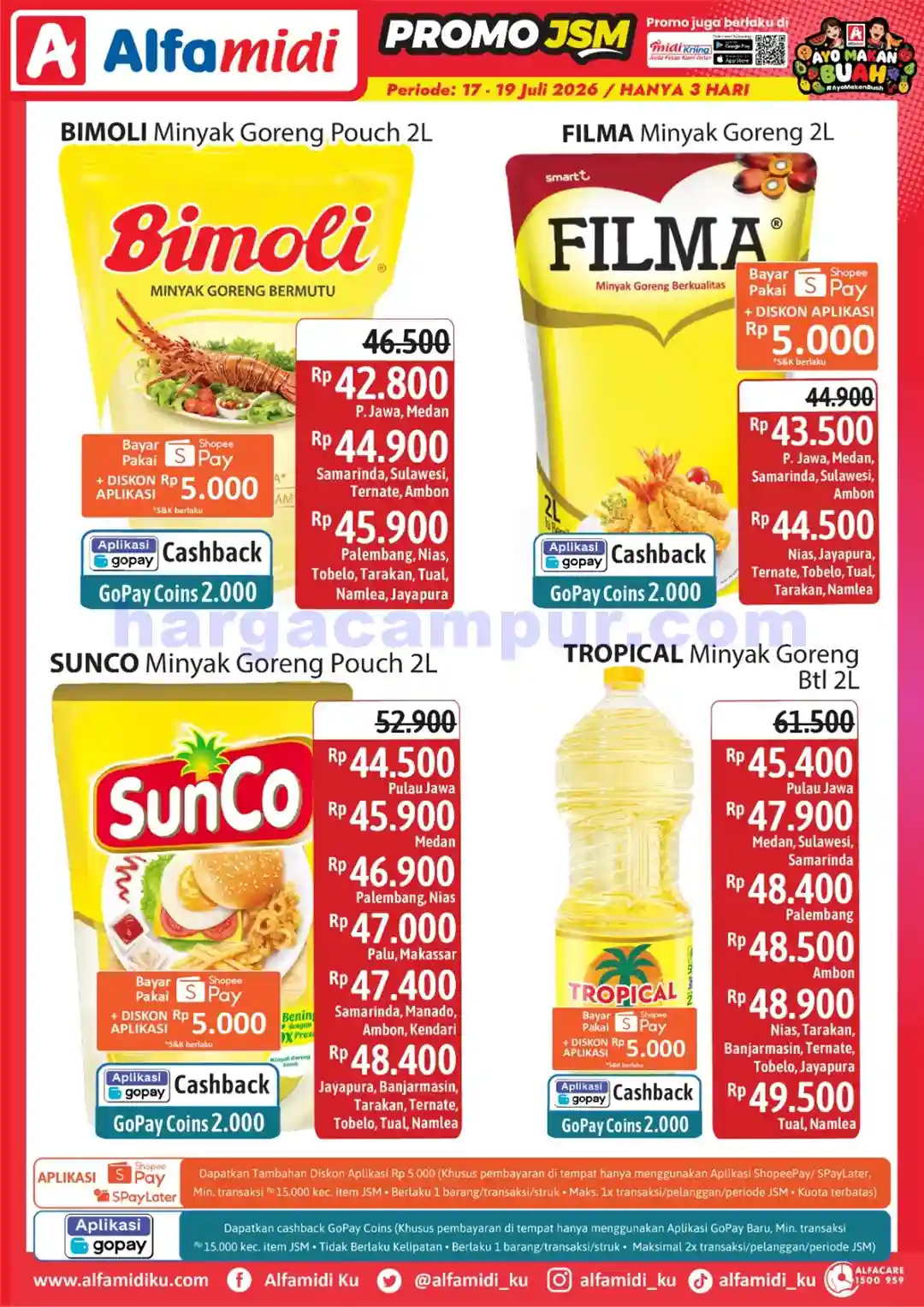 Katalog Promo JSM Alfamidi Terbaru 20 - 26 Juli 2026 1 Katalog Promo JSM Alfamidi Terbaru 17 19 Juli 2026 1