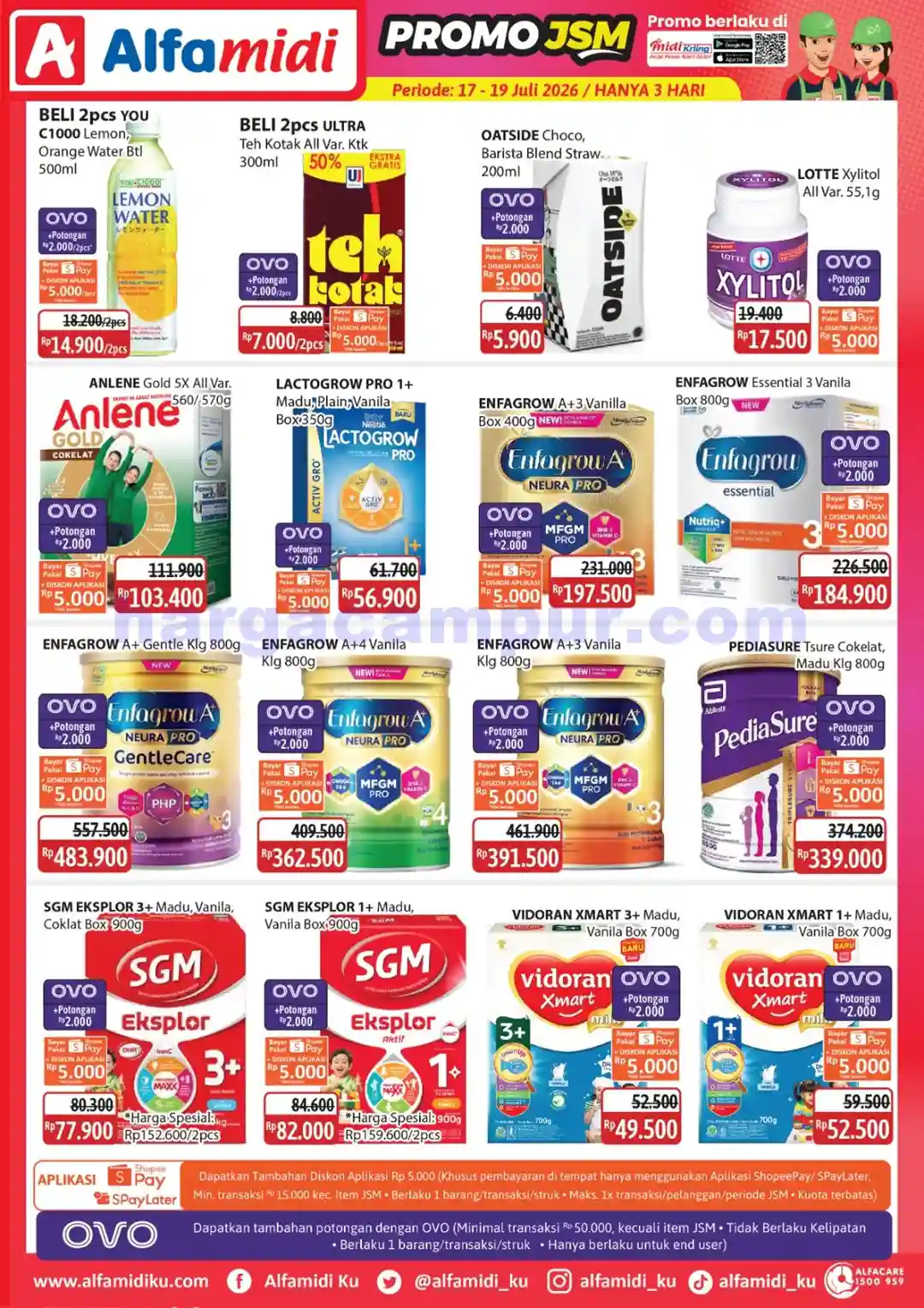 Katalog Promo JSM Alfamidi Terbaru 20 - 26 Juli 2026 6 Katalog Promo JSM Alfamidi Terbaru 17 19 Juli 2026 6
