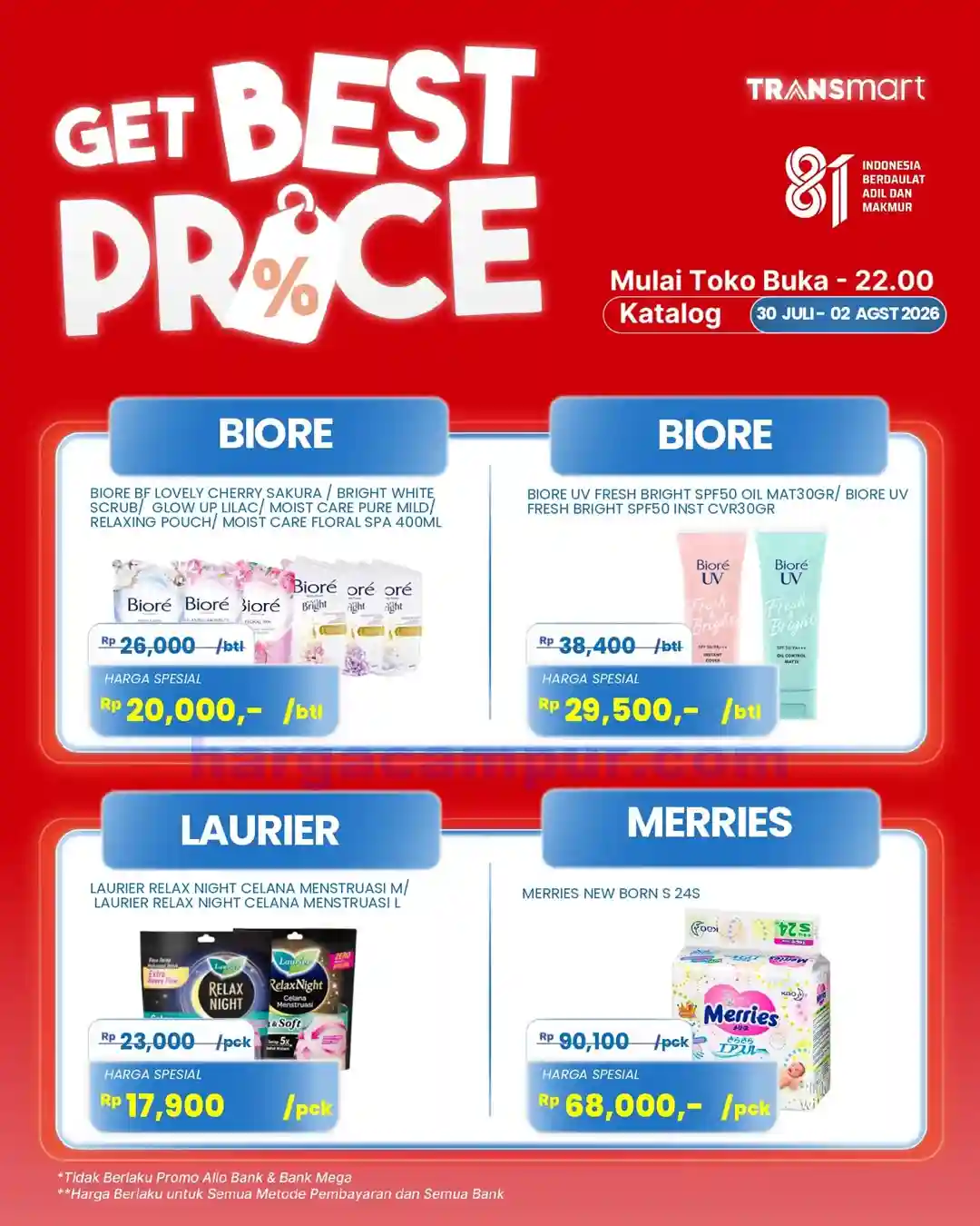 Katalog Promo JSM Carrefour Terbaru 7 - 9 Agustus 2026 5 Katalog Promo JSM Carrefour Terbaru 31 Juli 2 Agustus 2026 5