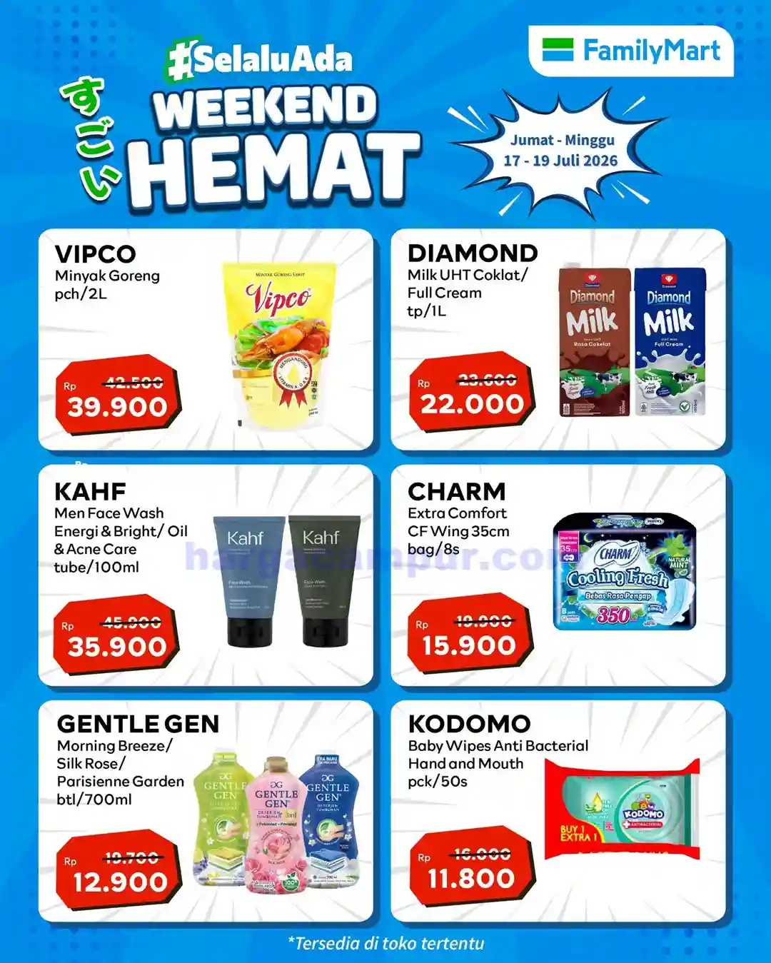 Katalog Promo JSM FamilyMart Terbaru 20 - 26 Juli 2026 2 Katalog Promo JSM FamilyMart Terbaru 17 19 Juli 2026 1