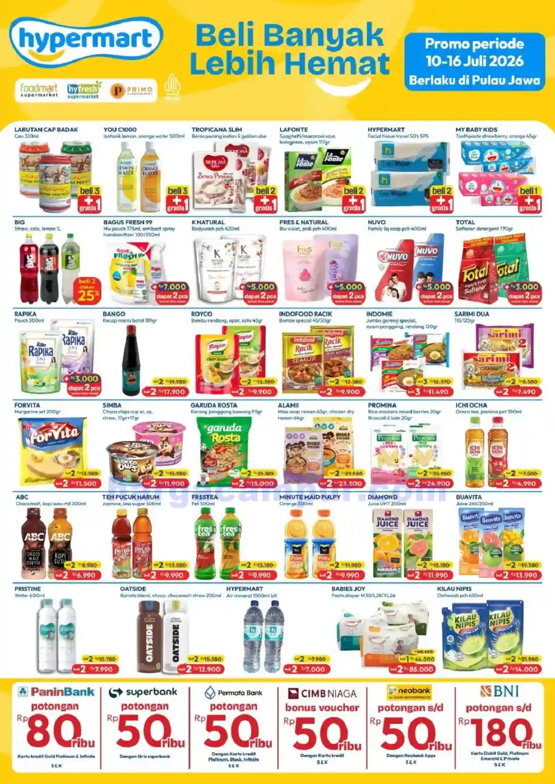 Promo Hypermart Weekday Terbaru 14 - 16 Juli 2026 5 Katalog Promo JSM Hypermart Terbaru 10 16 Juli 2026 9