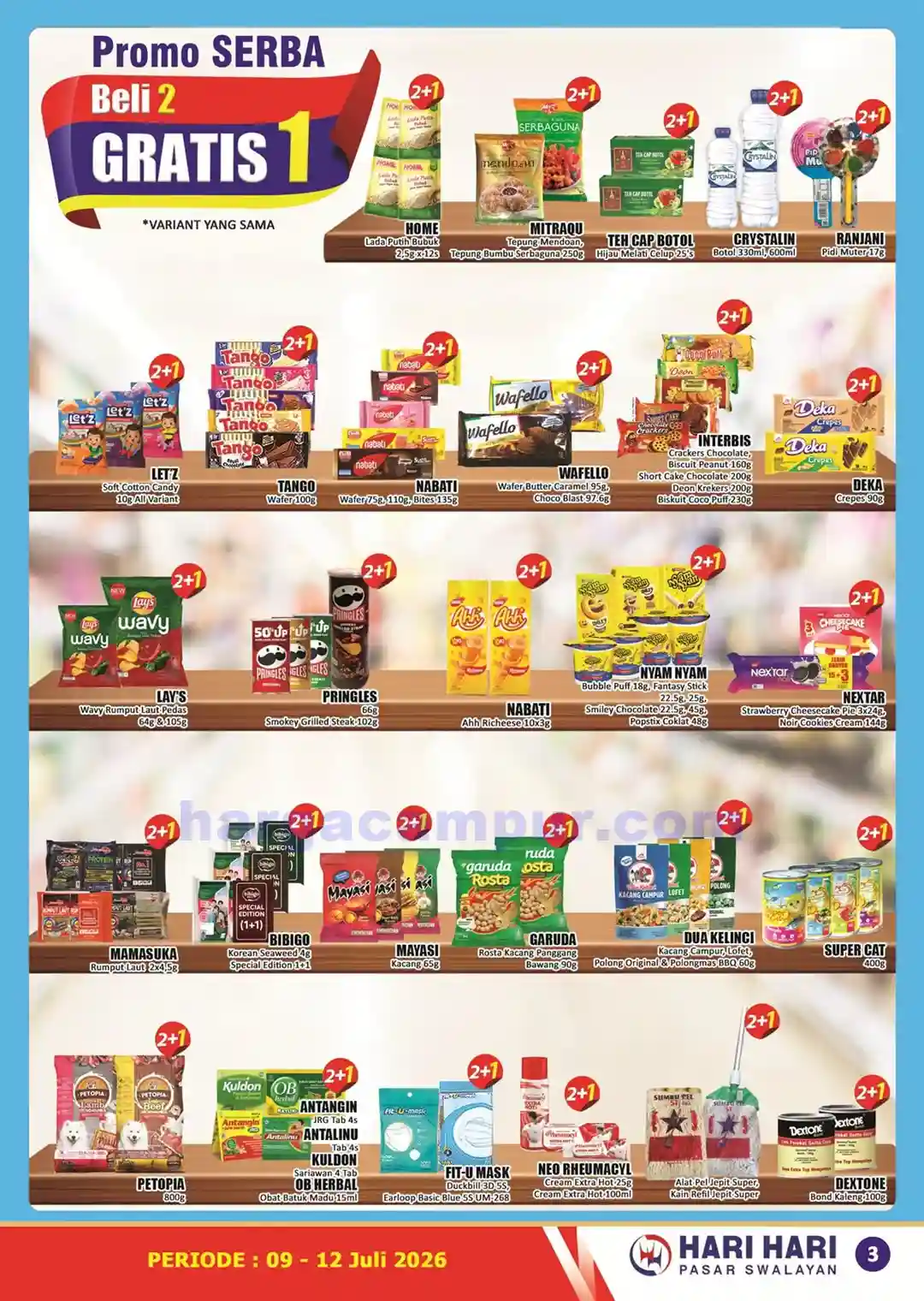 Promo KJSM Hari Hari Pasar Swalayan 16 - 19 Juli 2026 3 Katalog Promo KJSM HARI HARI Pasar Swalayan 9 12 Juli 2026 3