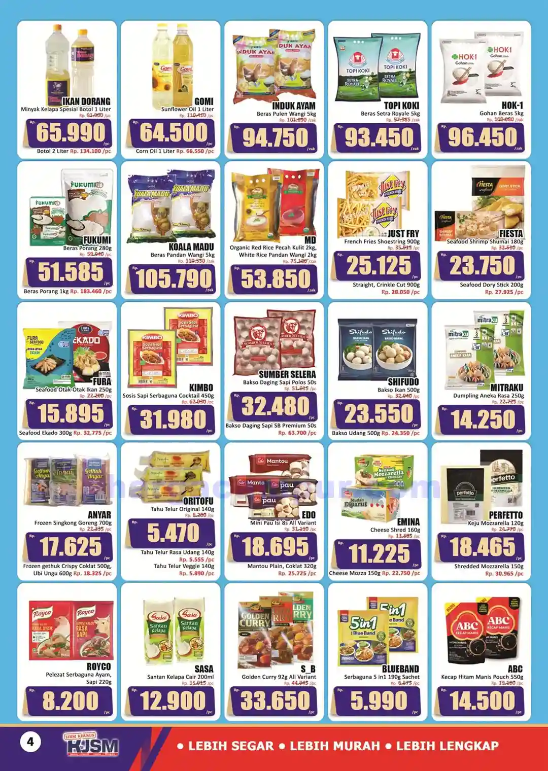 Promo KJSM Hari Hari Pasar Swalayan 16 - 19 Juli 2026 4 Katalog Promo KJSM HARI HARI Pasar Swalayan 9 12 Juli 2026 4