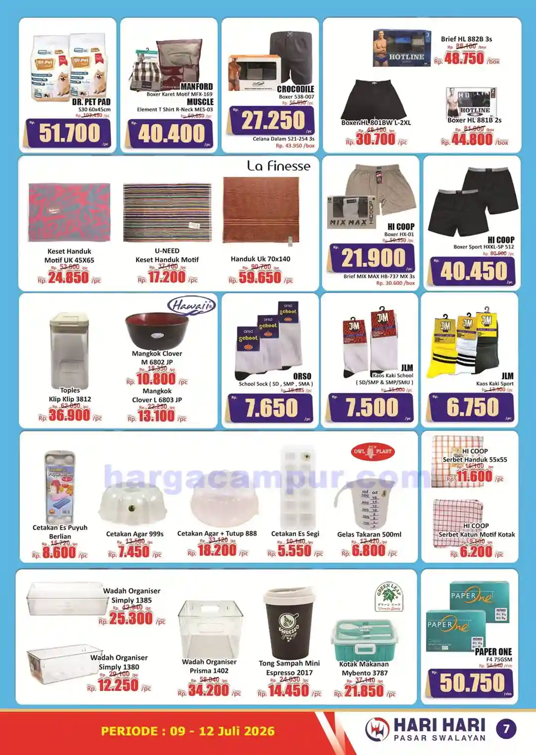 Promo KJSM Hari Hari Pasar Swalayan 16 - 19 Juli 2026 7 Katalog Promo KJSM HARI HARI Pasar Swalayan 9 12 Juli 2026 7