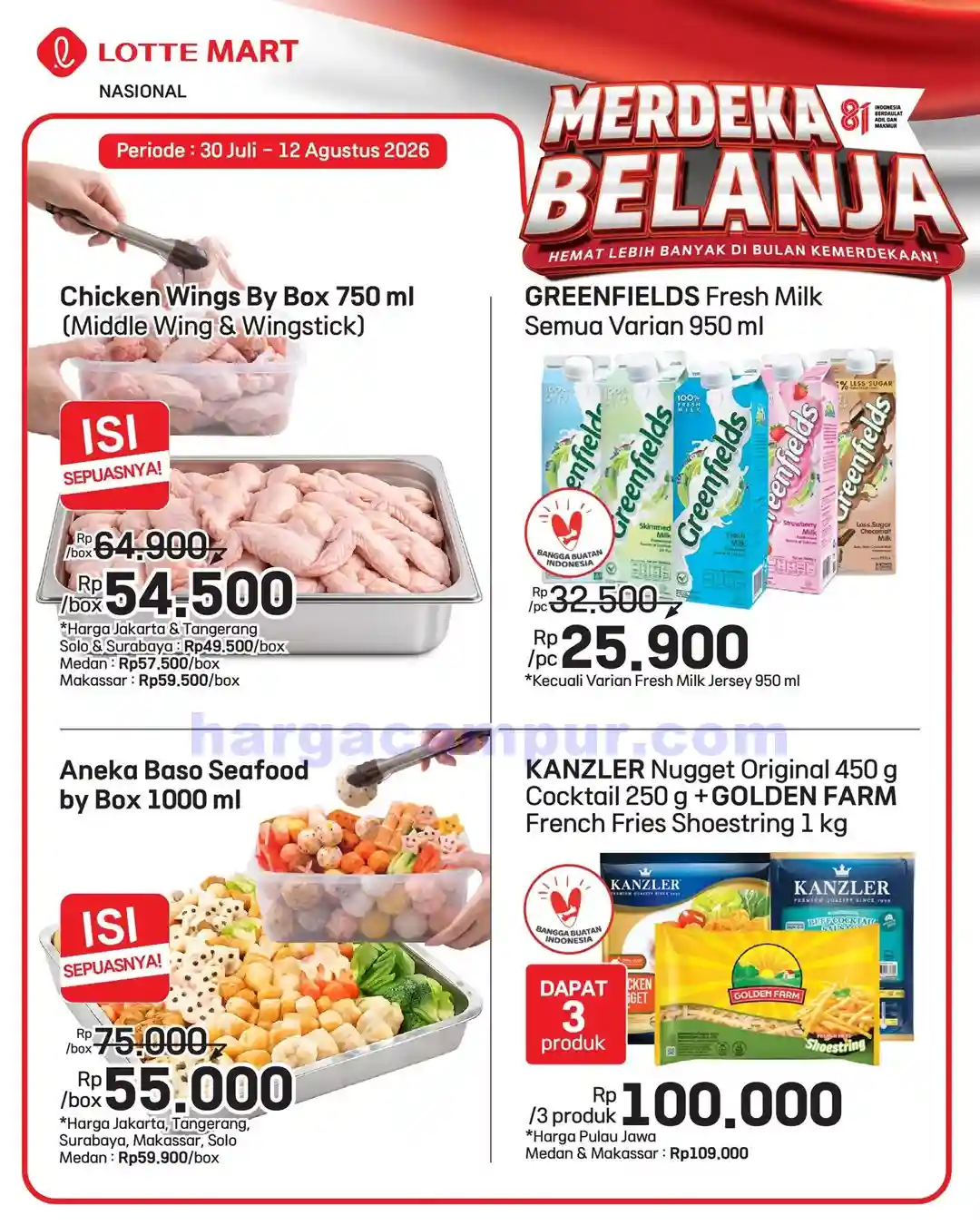 Katalog Promo Lottemart Terbaru 13 - 26 Agustus 2026 6 Katalog Promo Lottemart Terbaru 30 Juli 12 Agustus 2026 5